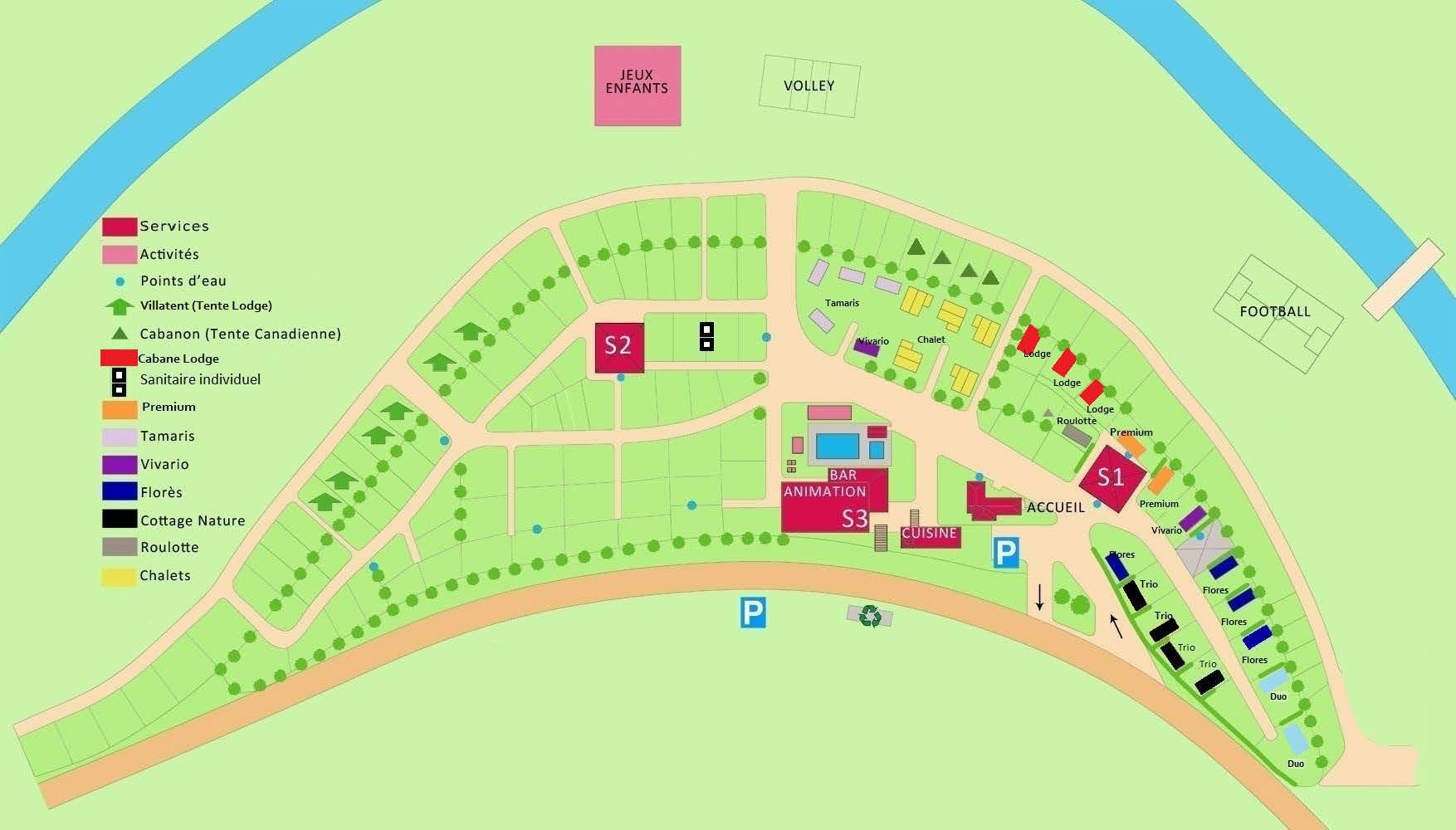 Plattegrond De Vaubarlet