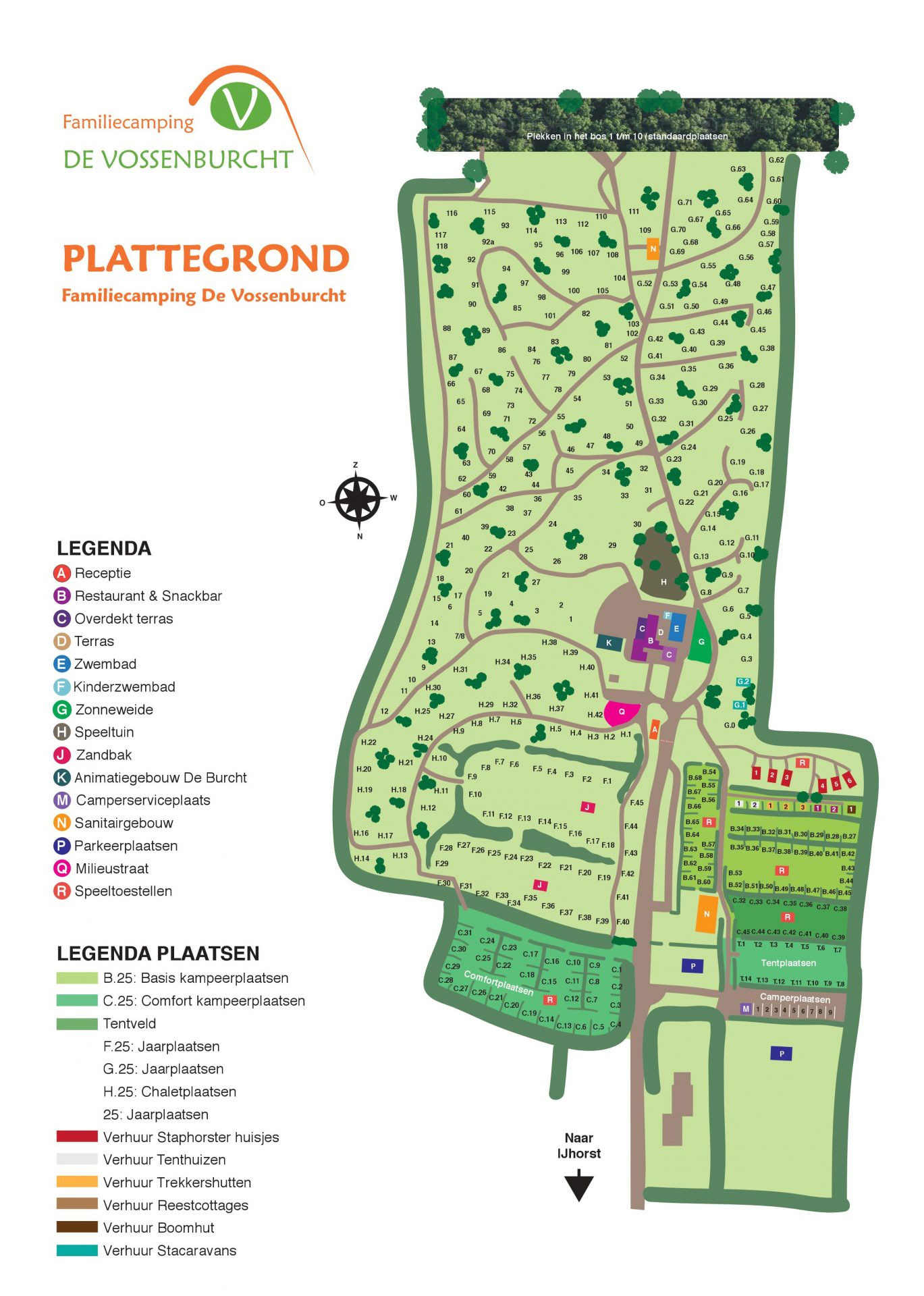 Plattegrond De Vossenburcht