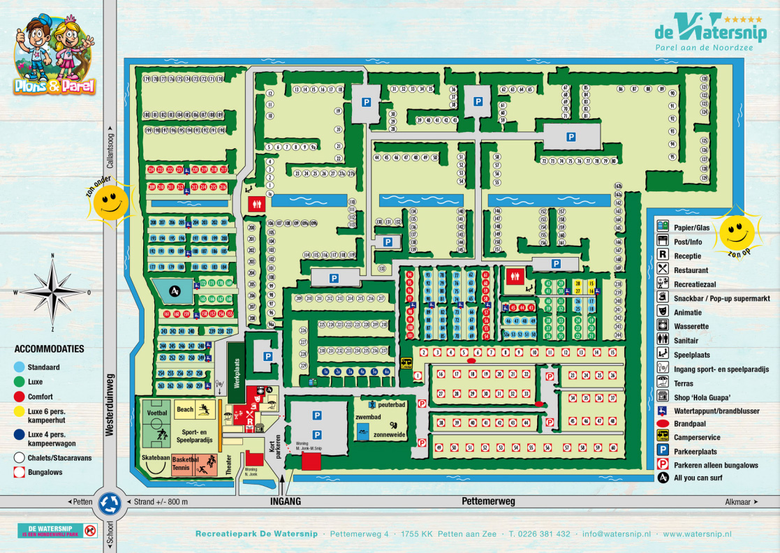 Plattegrond De Watersnip