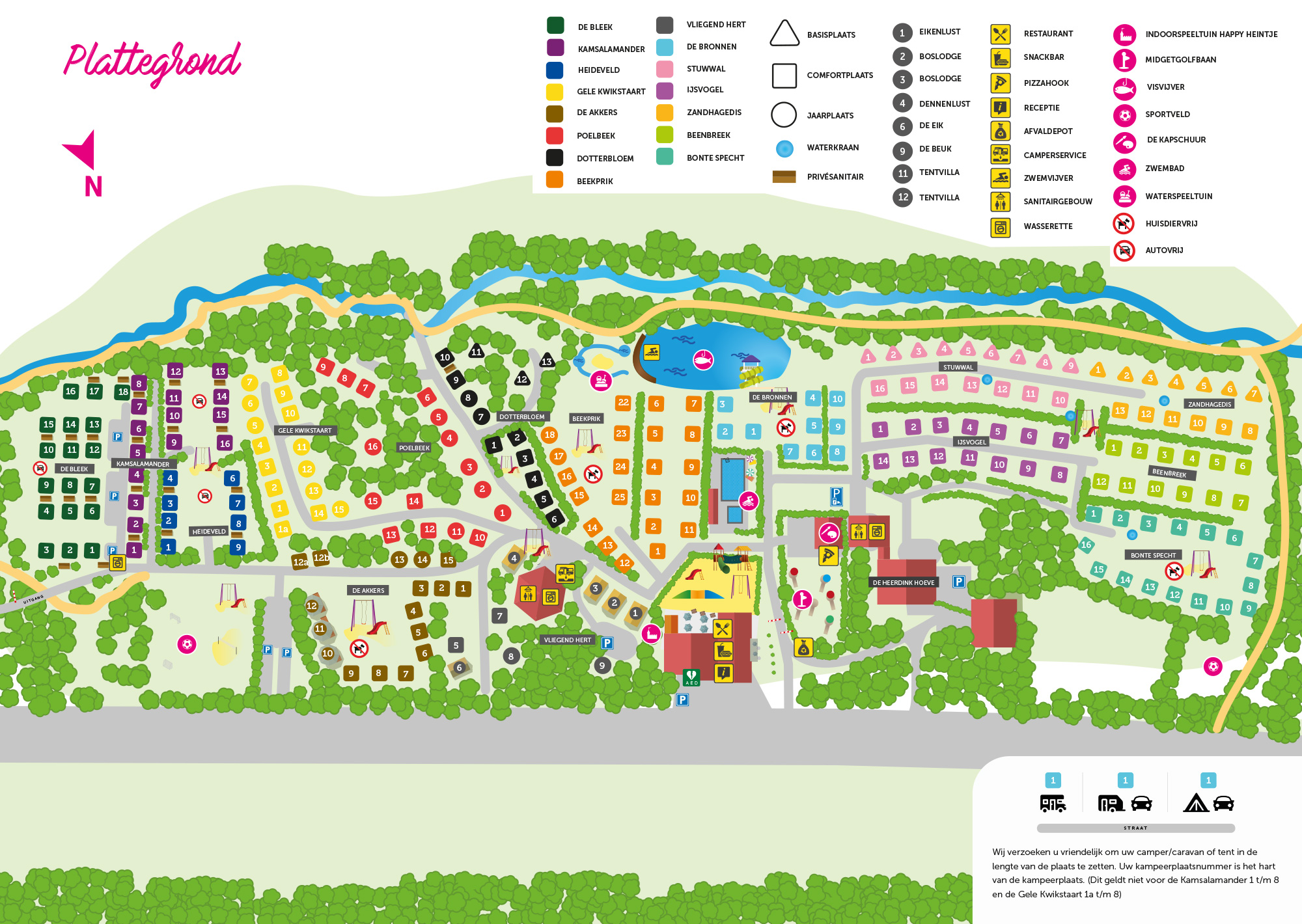 Plattegrond De Witte Berg