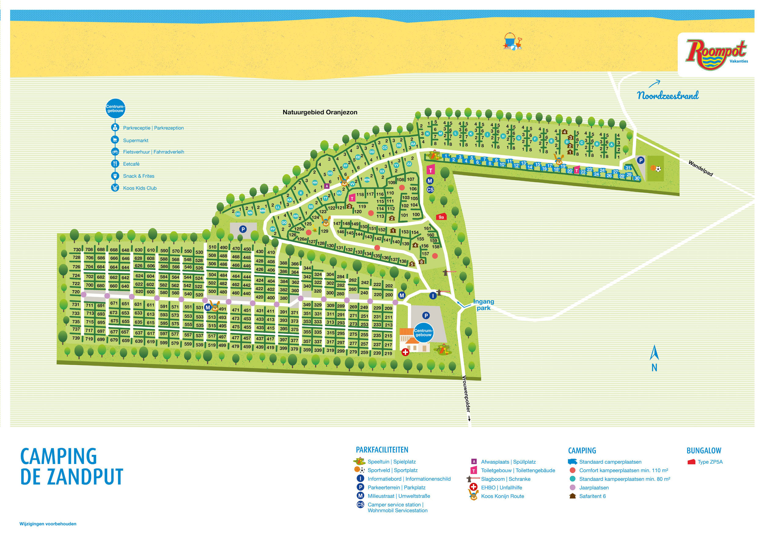 Plattegrond De Zandput