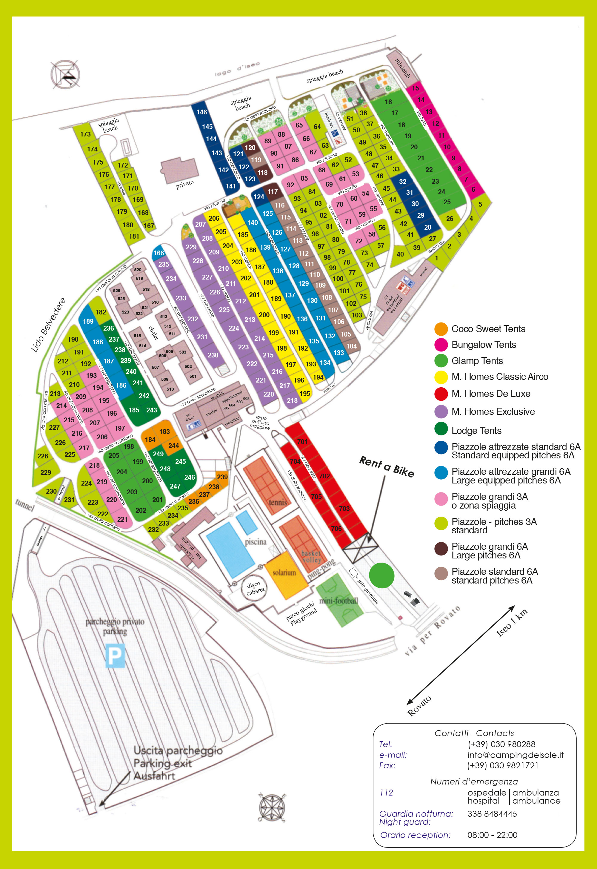 Plattegrond Del Sole 