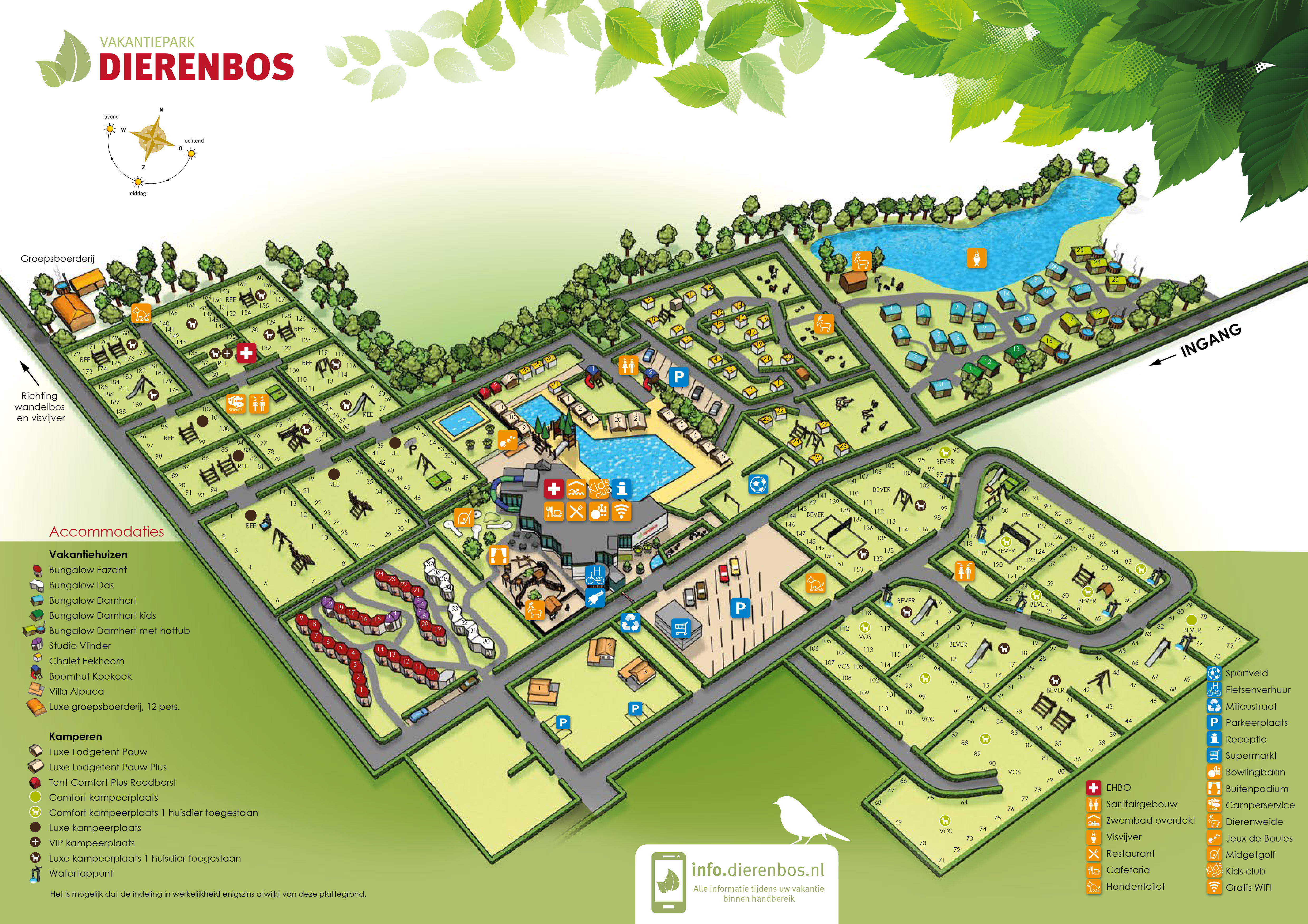 Plattegrond Dierenbos