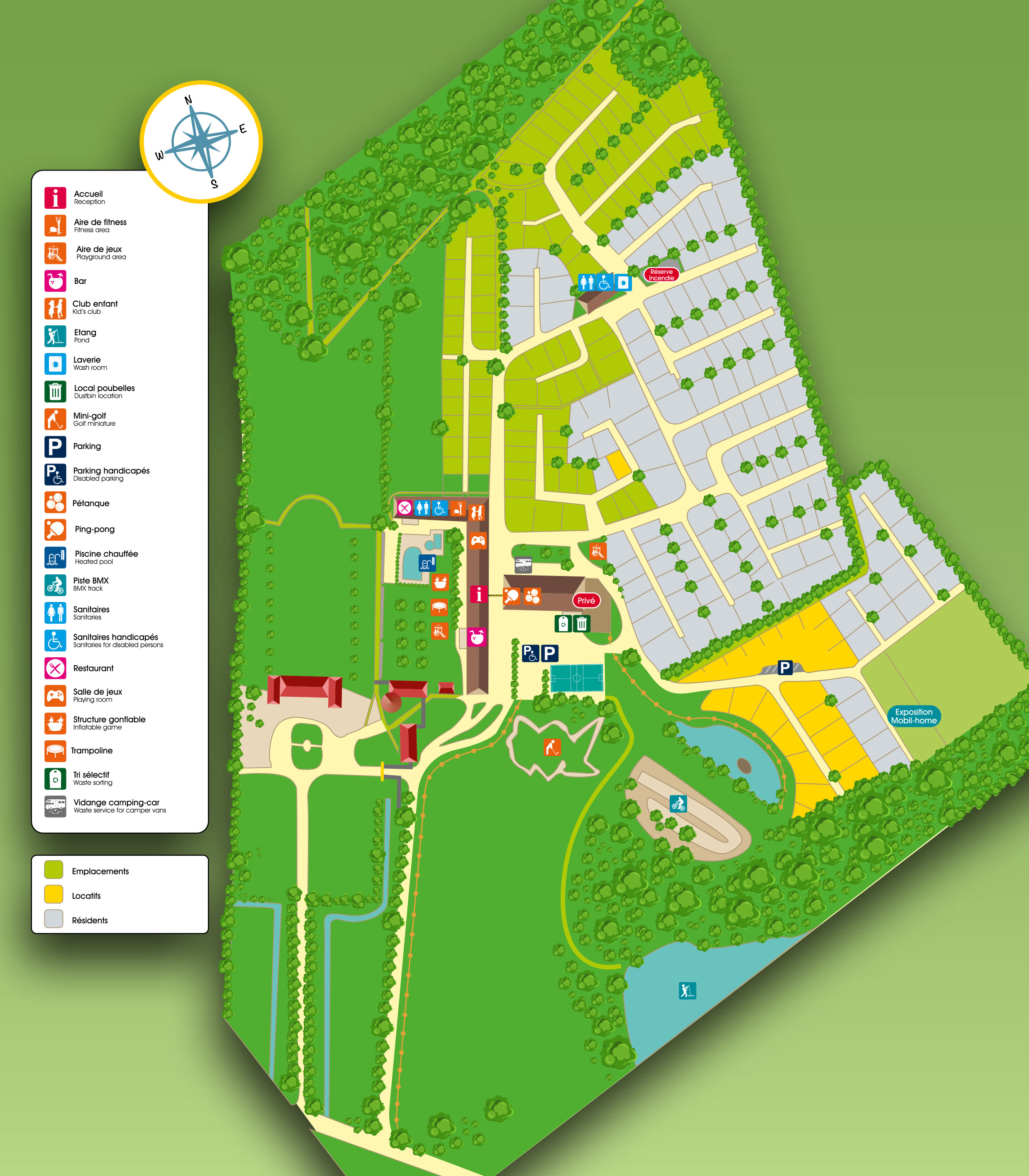 Plattegrond Domaine du Logis