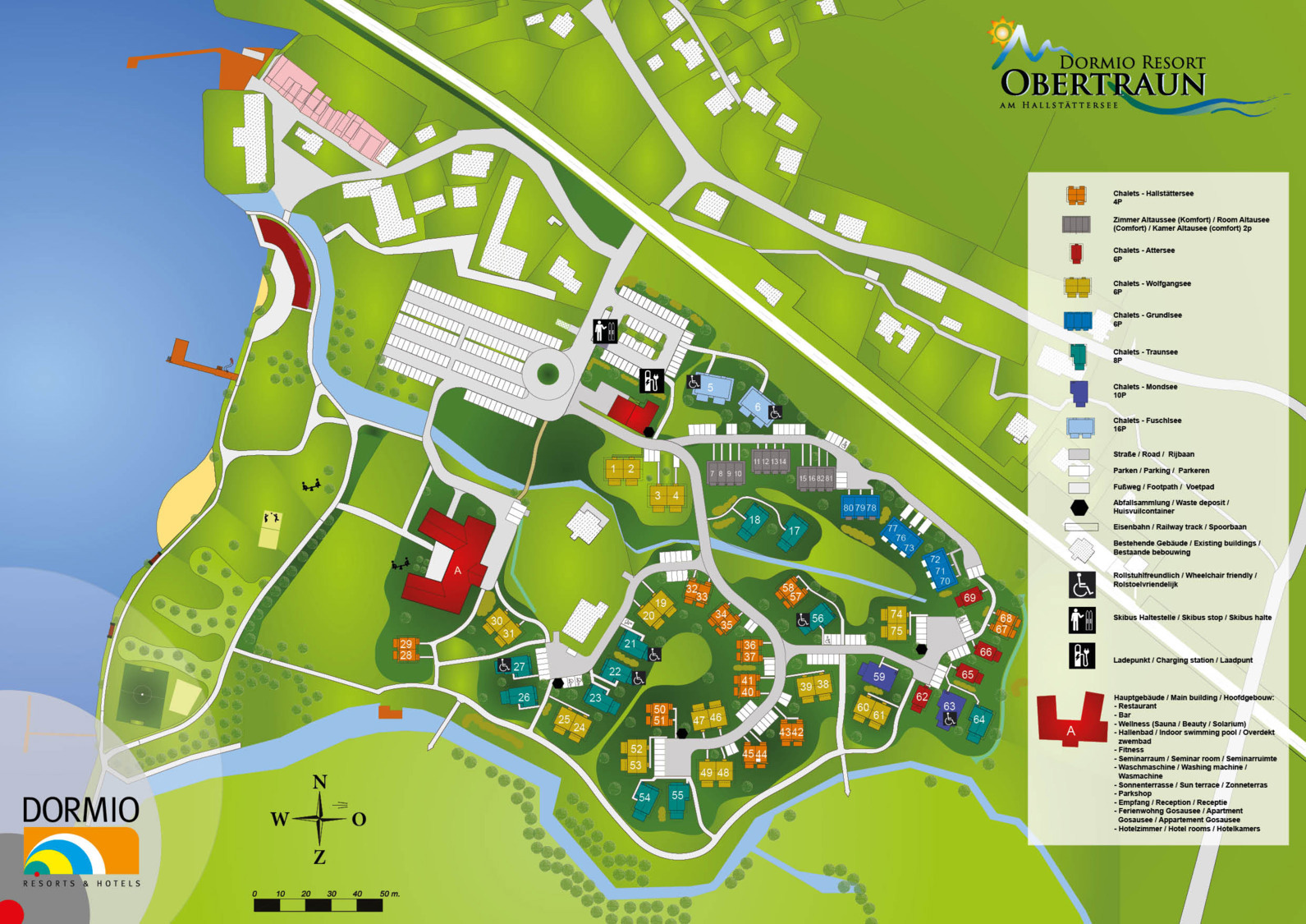 Plattegrond Dormio Resort Obertraun