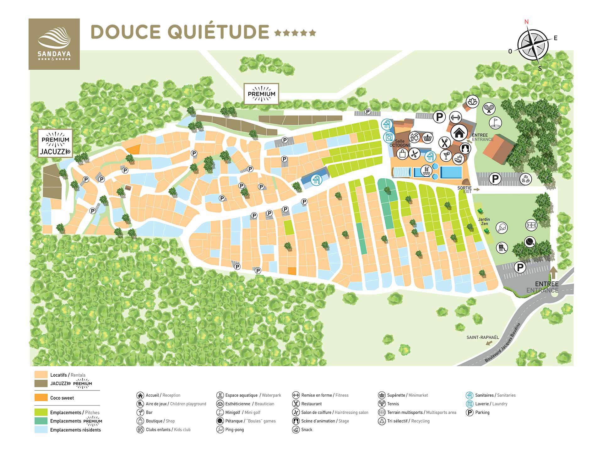 Plattegrond Douce Quietude