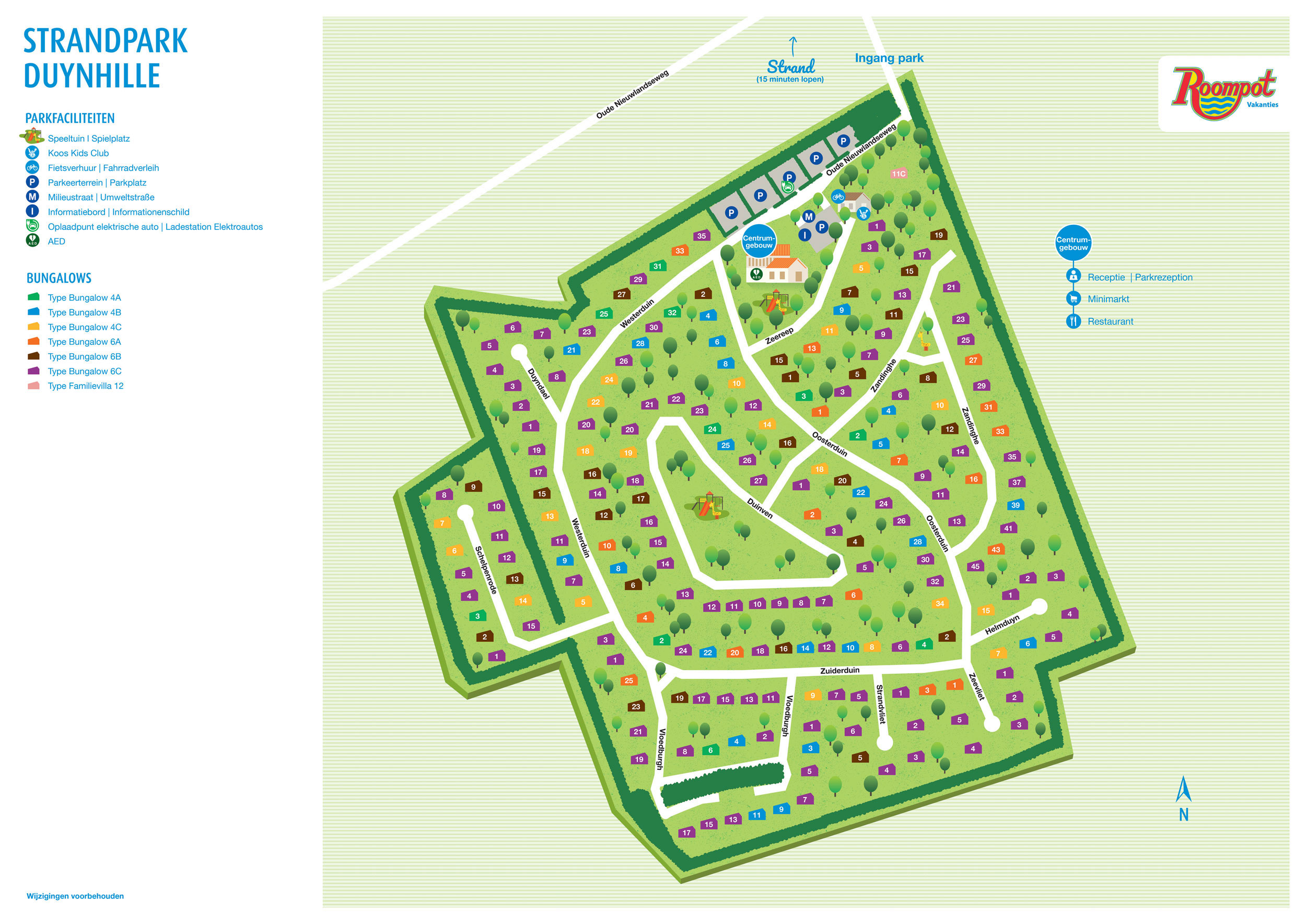 Plattegrond Duynhille