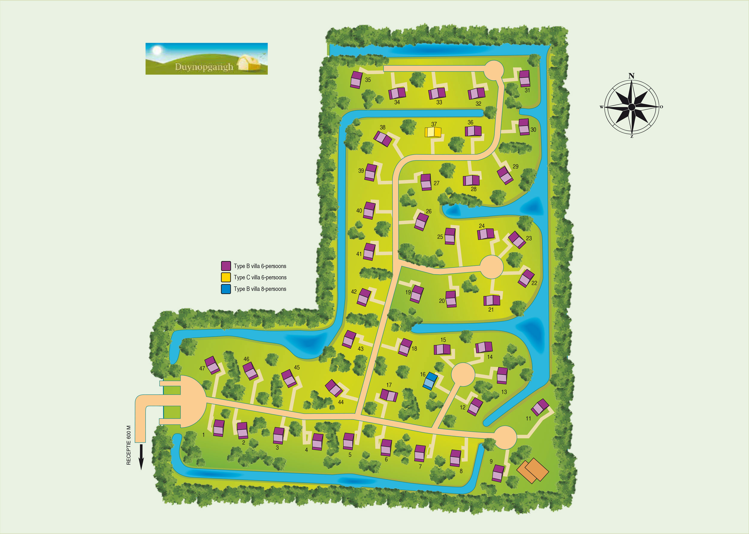 Plattegrond Duynopgangh