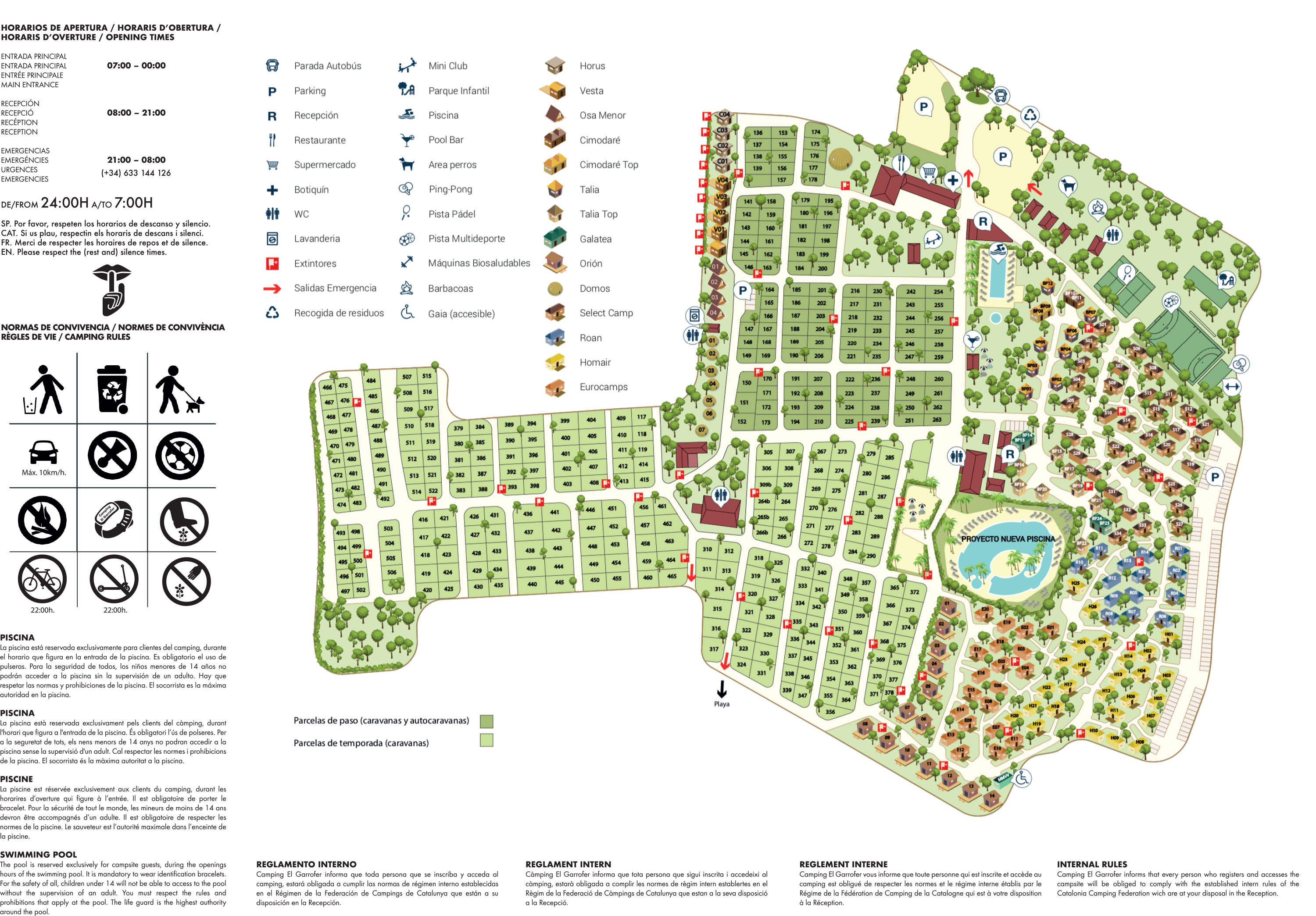 Plattegrond El Garrofer