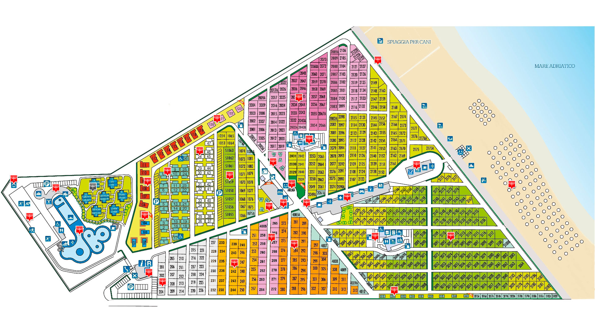 Plattegrond Europa Village