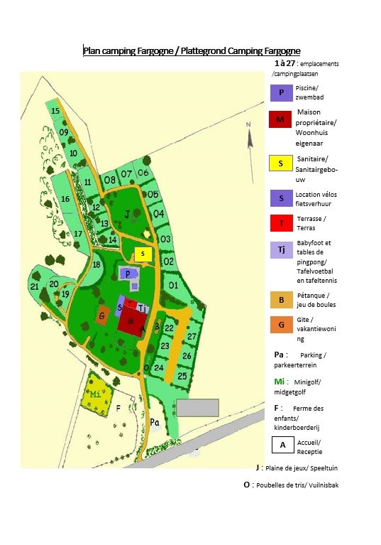 Plattegrond Fargogne