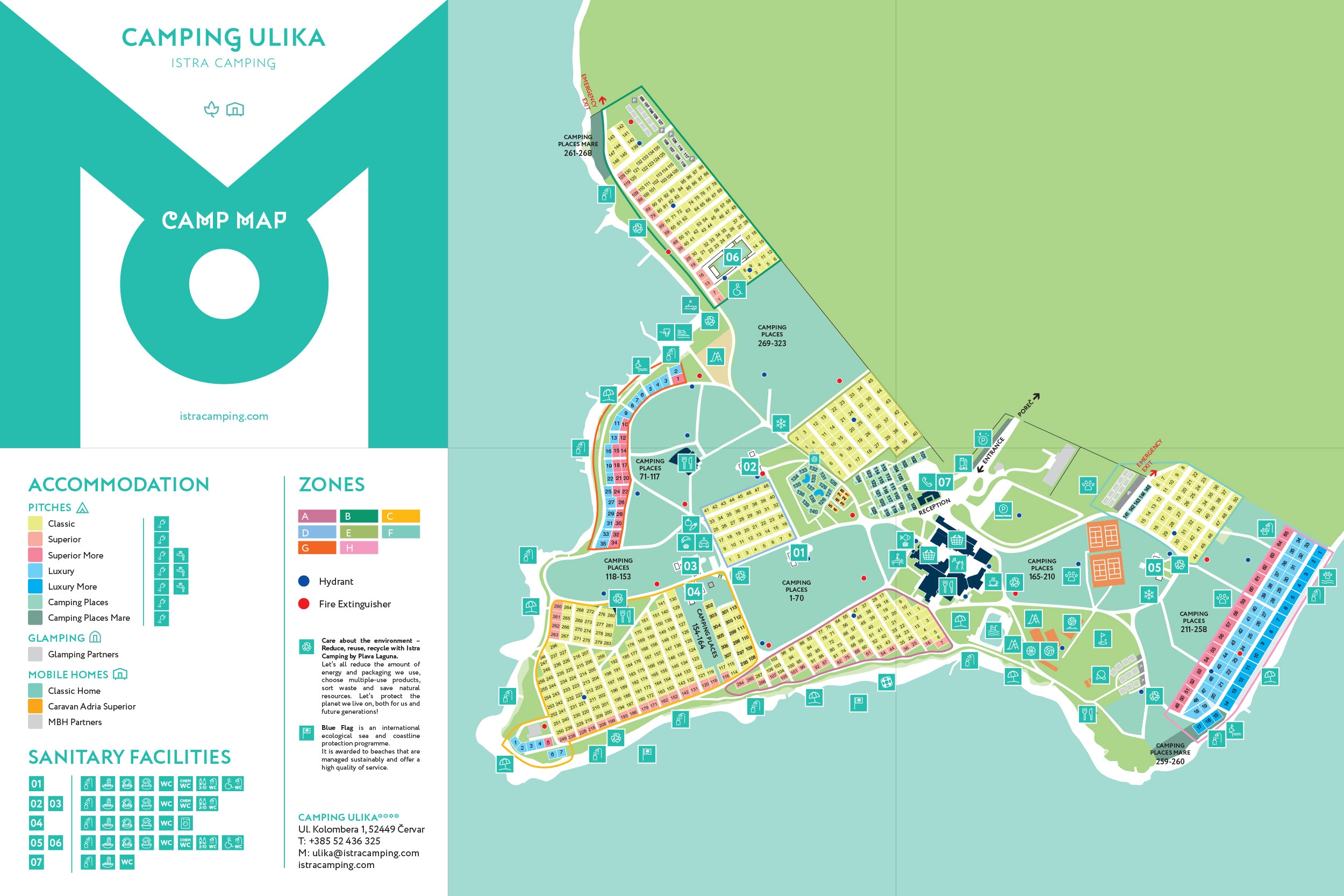 Plattegrond FKK Naturist Ulika