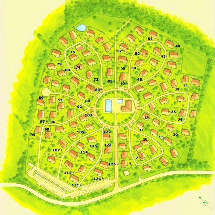 Plattegrond FranceComfort Domaine Les Forges - Bois Senis