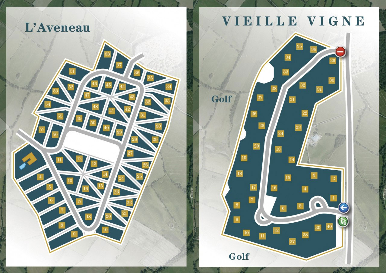 Plattegrond FranceComfort L'Aveneau - Vieille Vigne