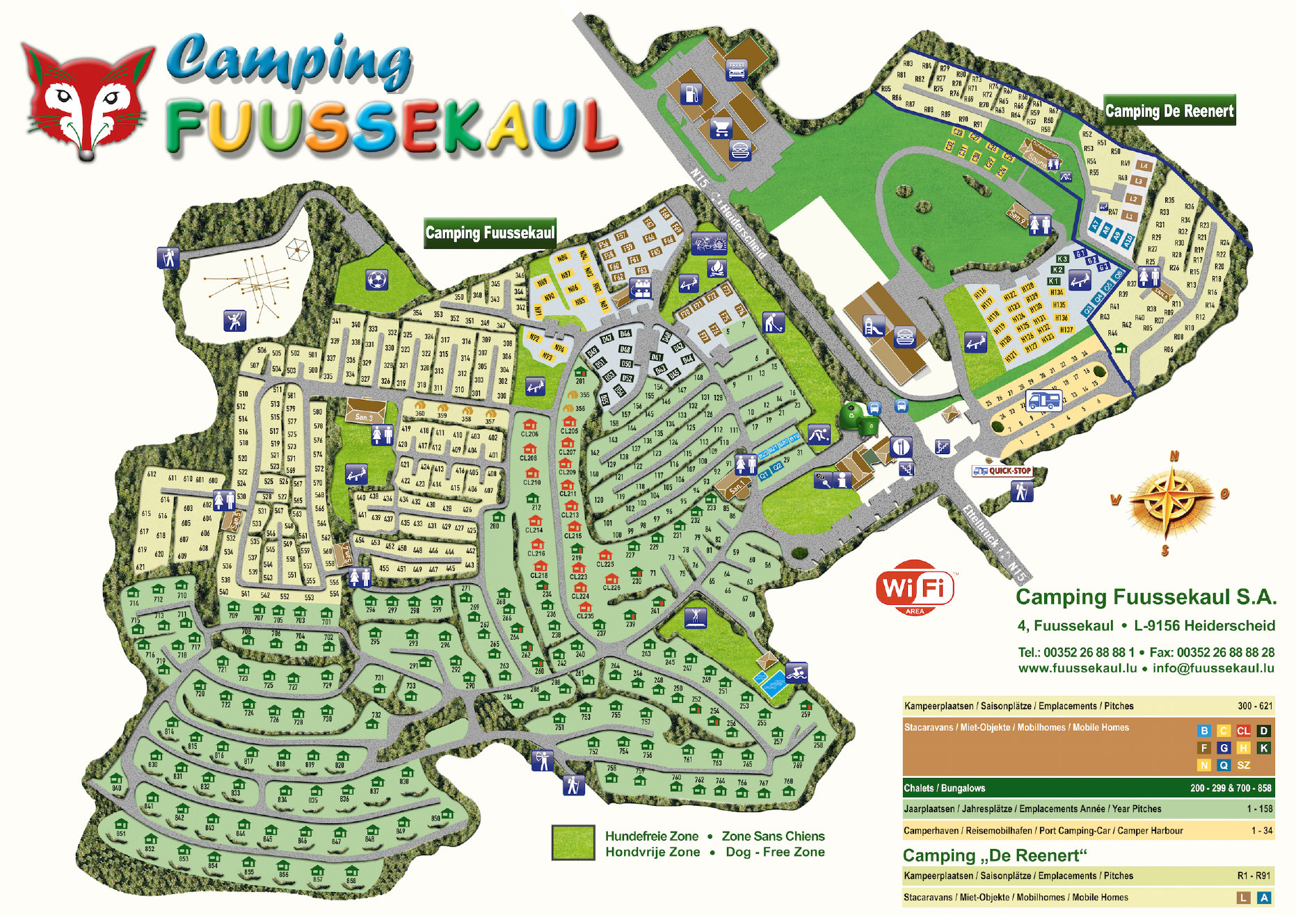 Plattegrond Fuussekaul