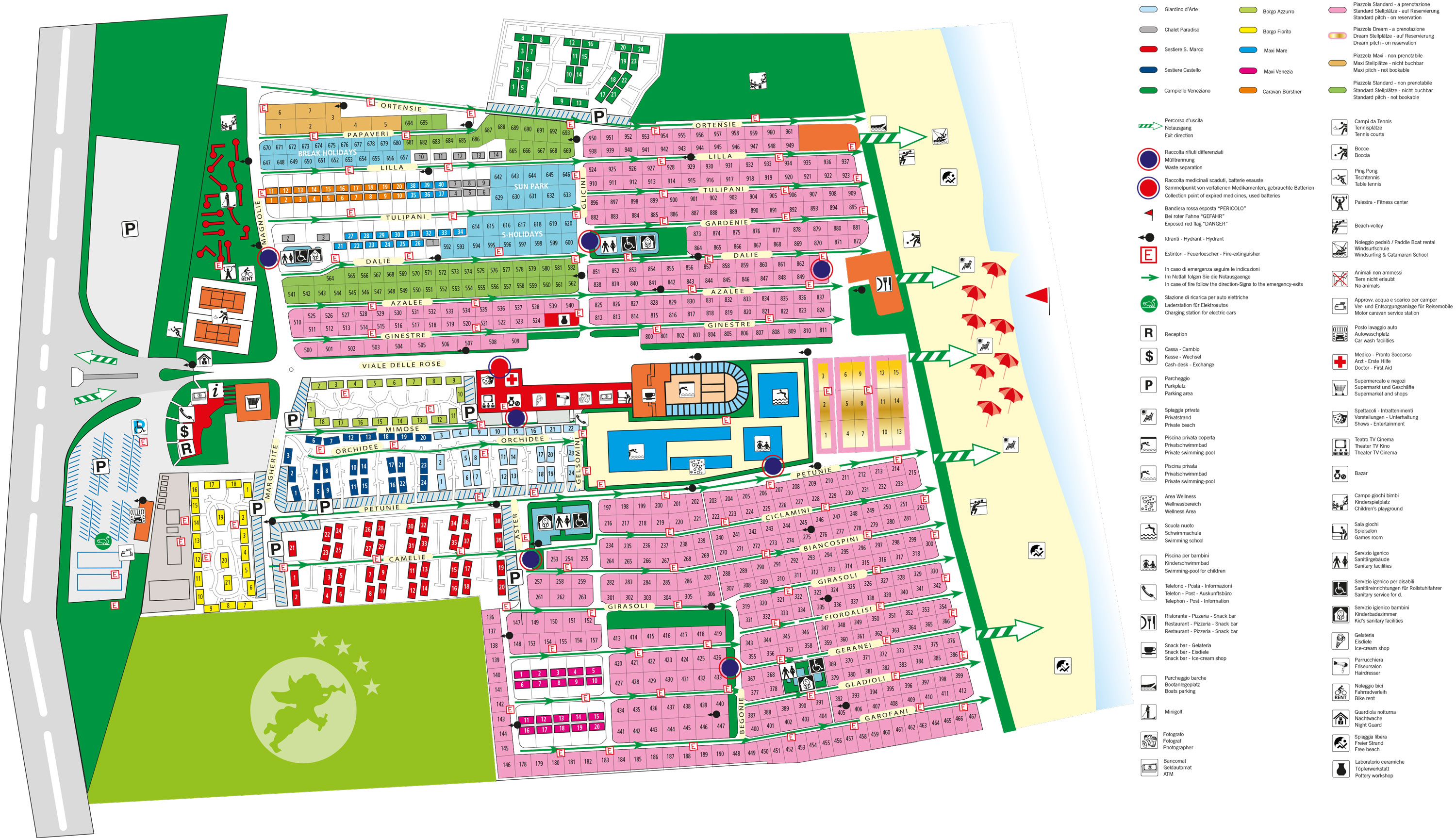 Plattegrond Garden Paradiso