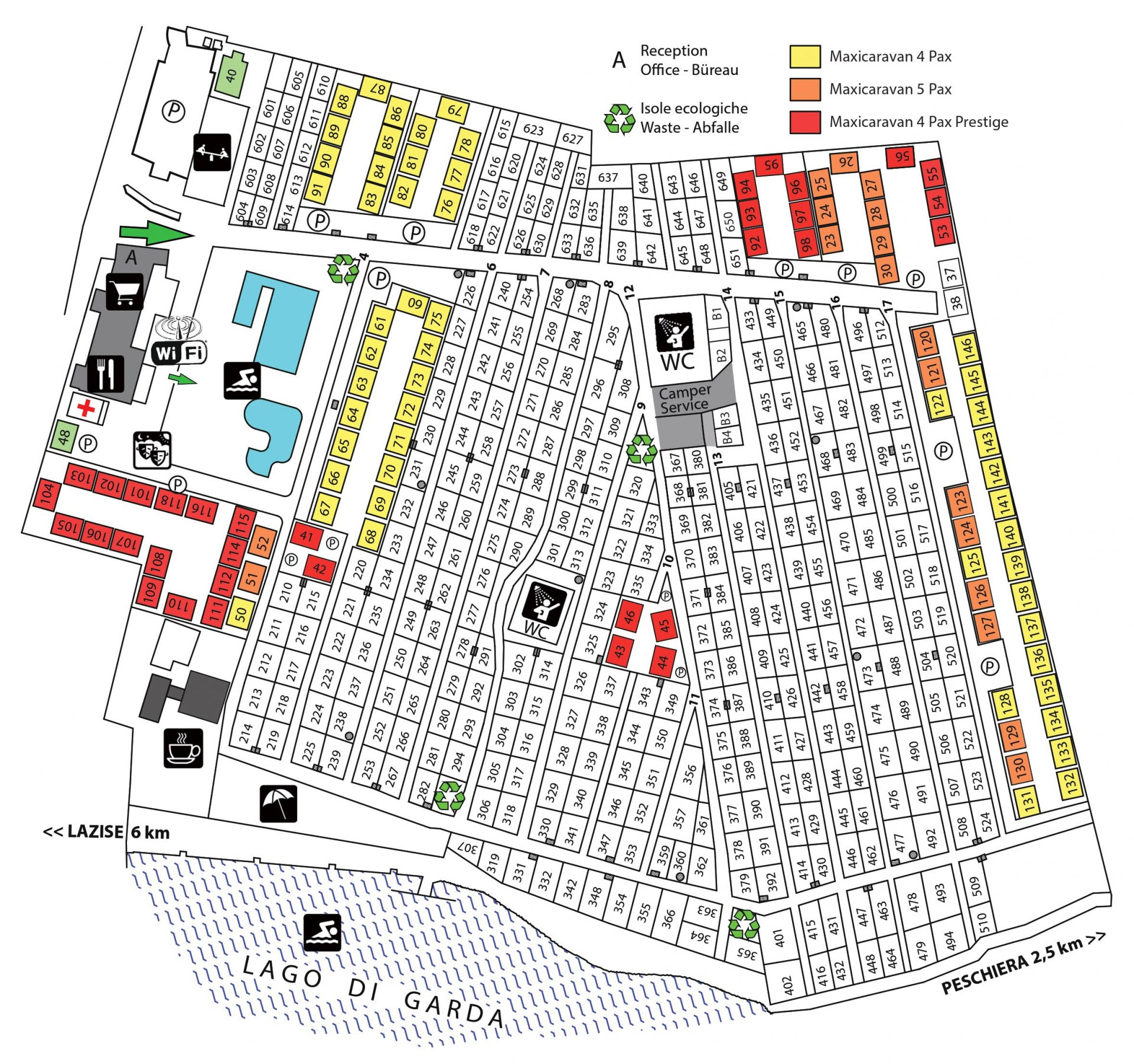Plattegrond Gasparina