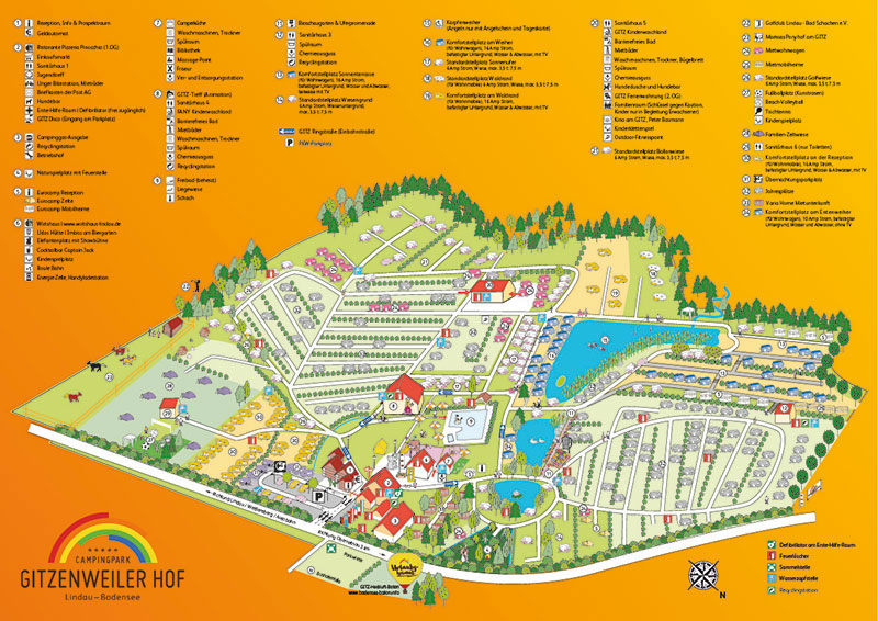 Plattegrond Gitzenweiler Hof