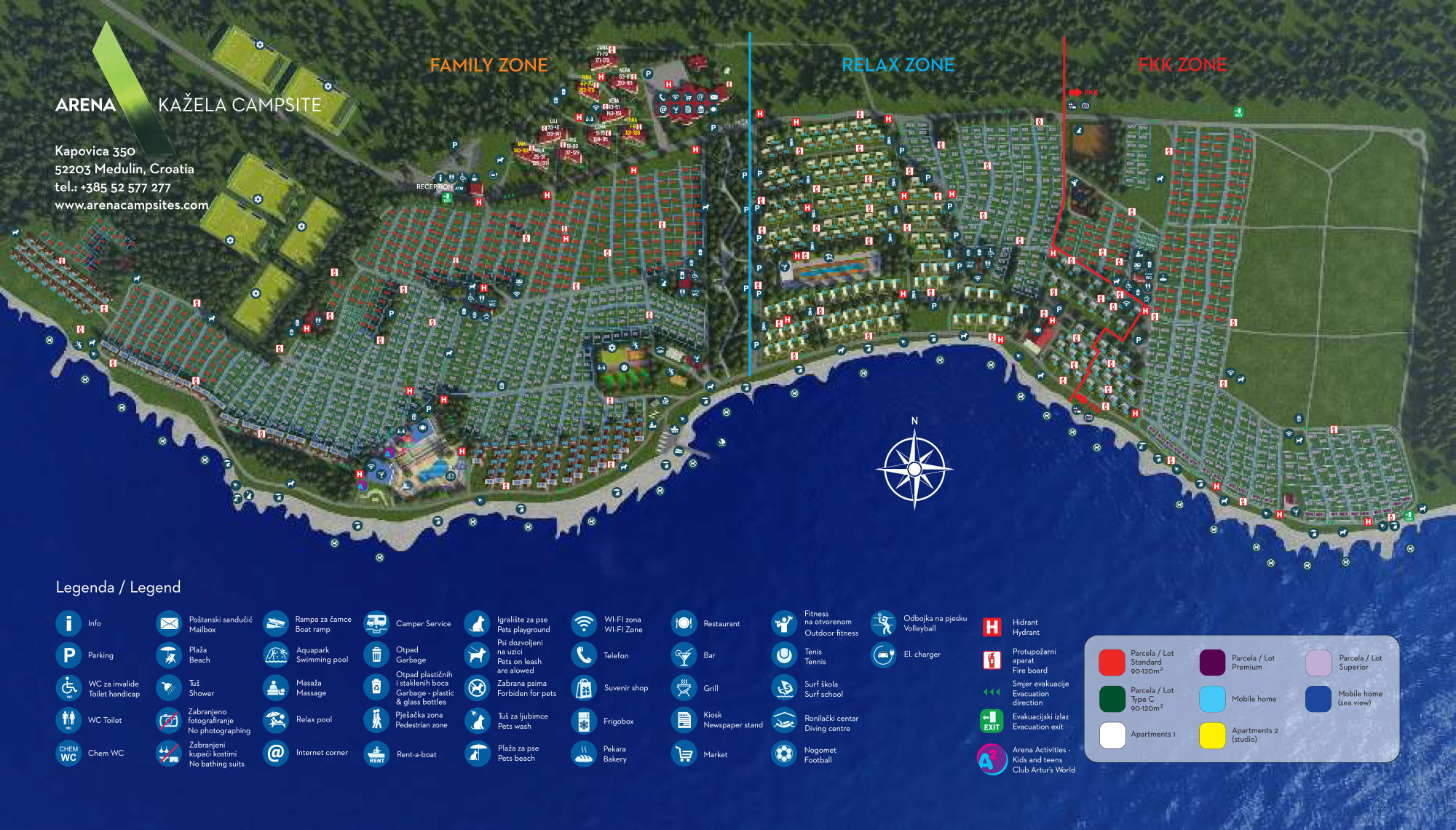 Plattegrond Grand Kazela