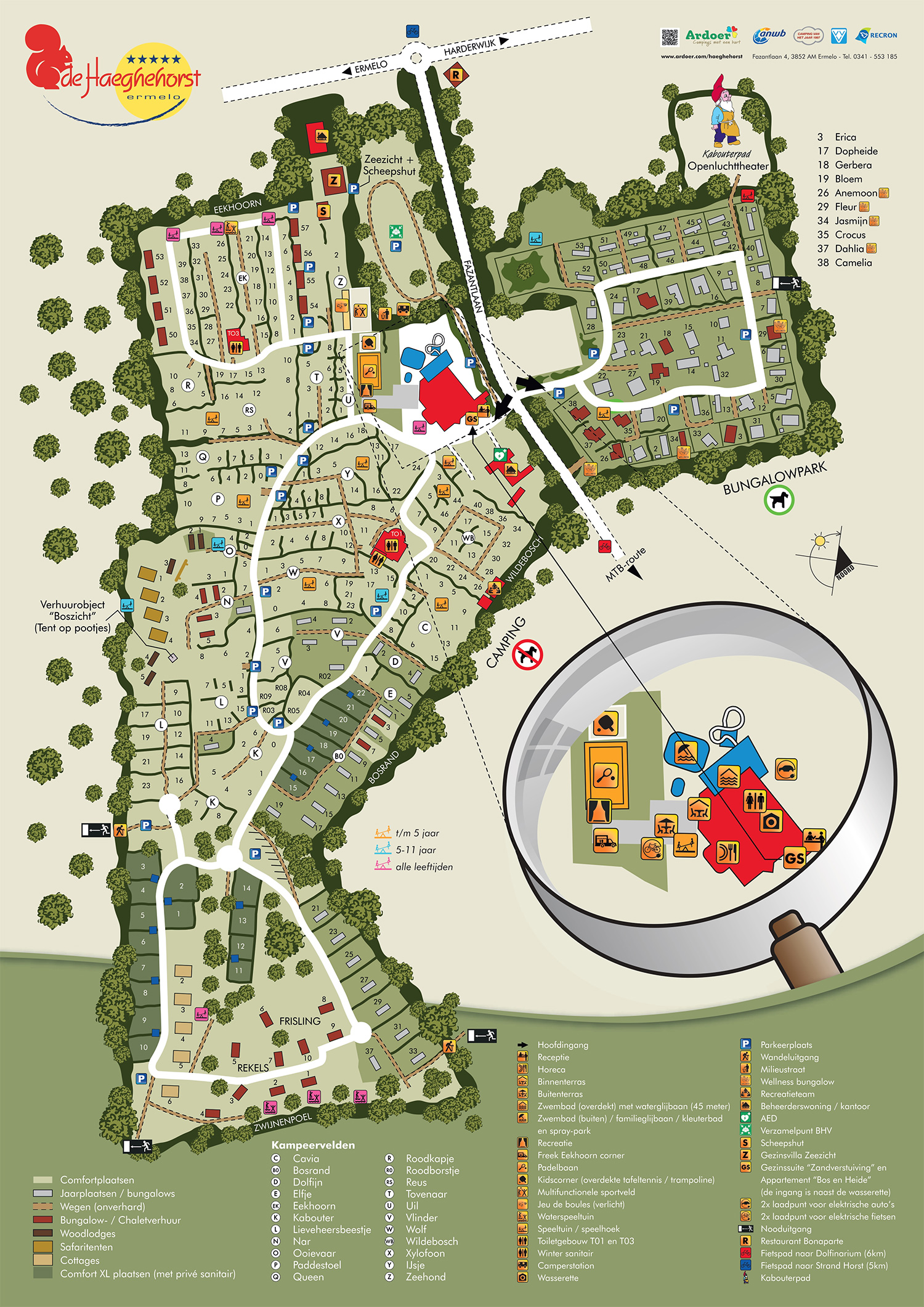 Plattegrond Haeghehorst