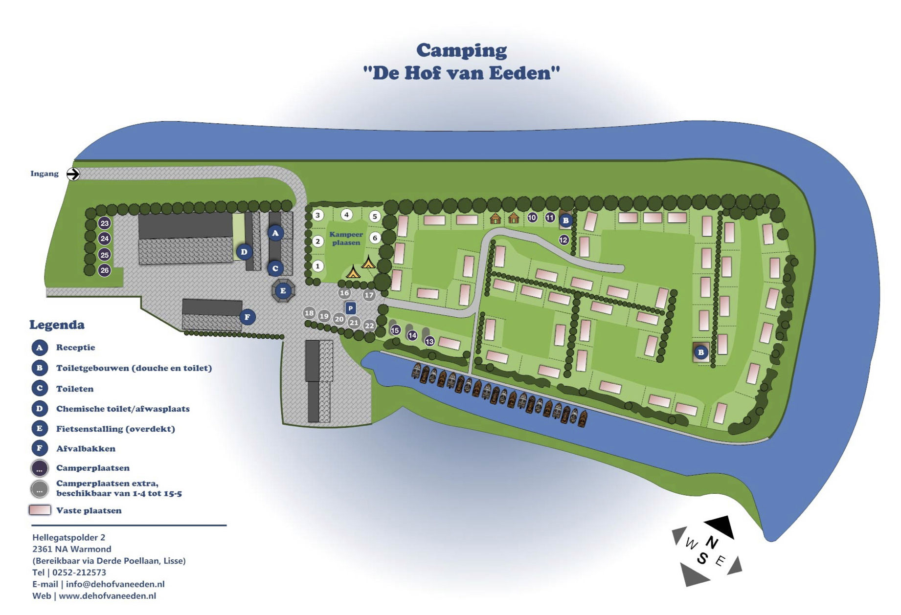 Plattegrond Hof van Eeden