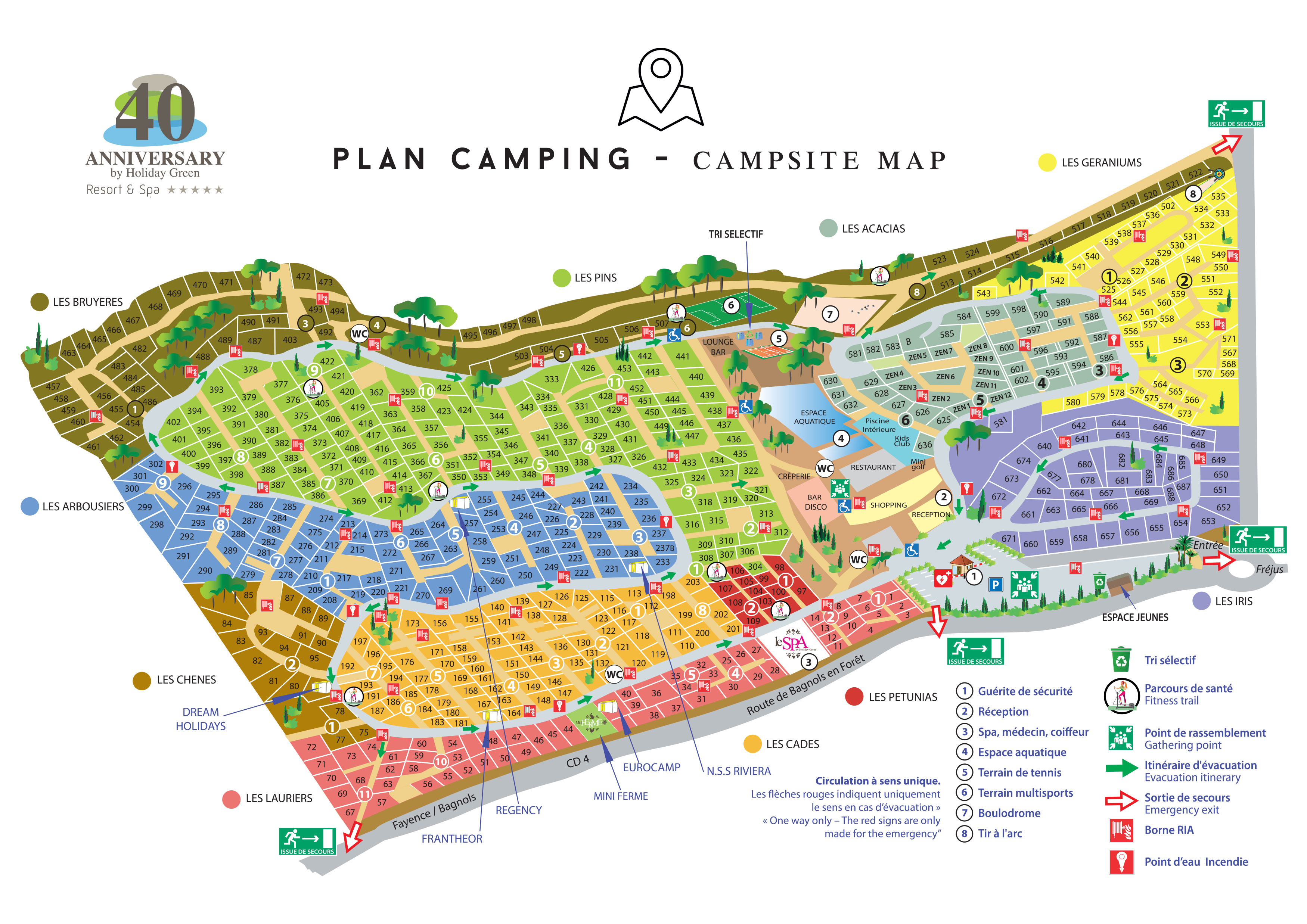 Plattegrond Holiday Green