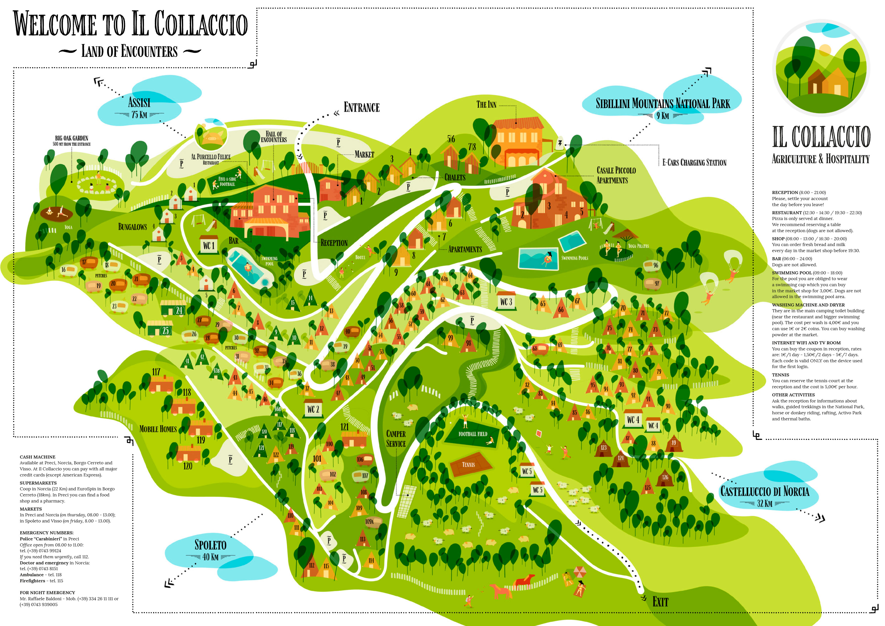 Plattegrond Il Collaccio