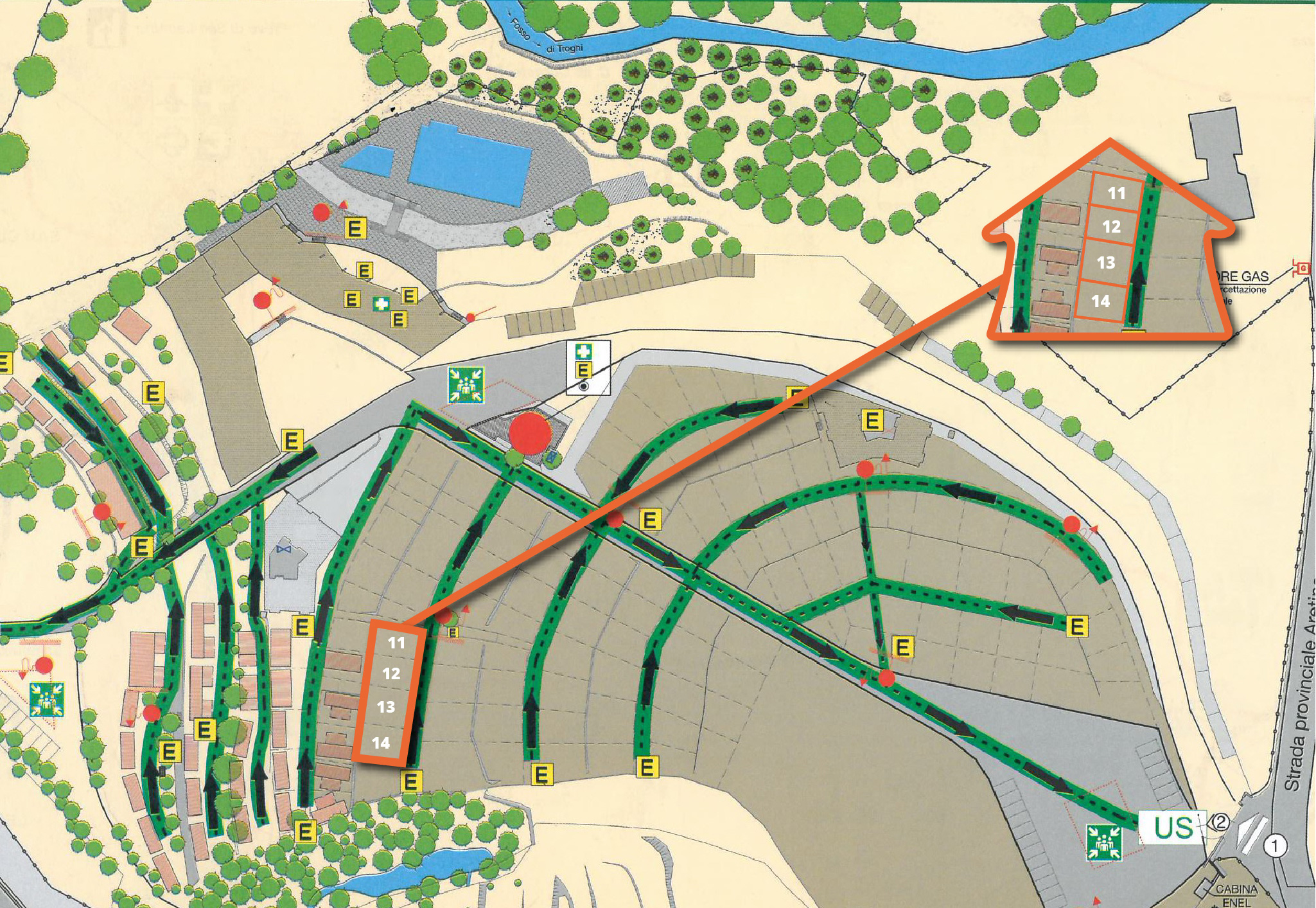 Plattegrond Il Poggetto