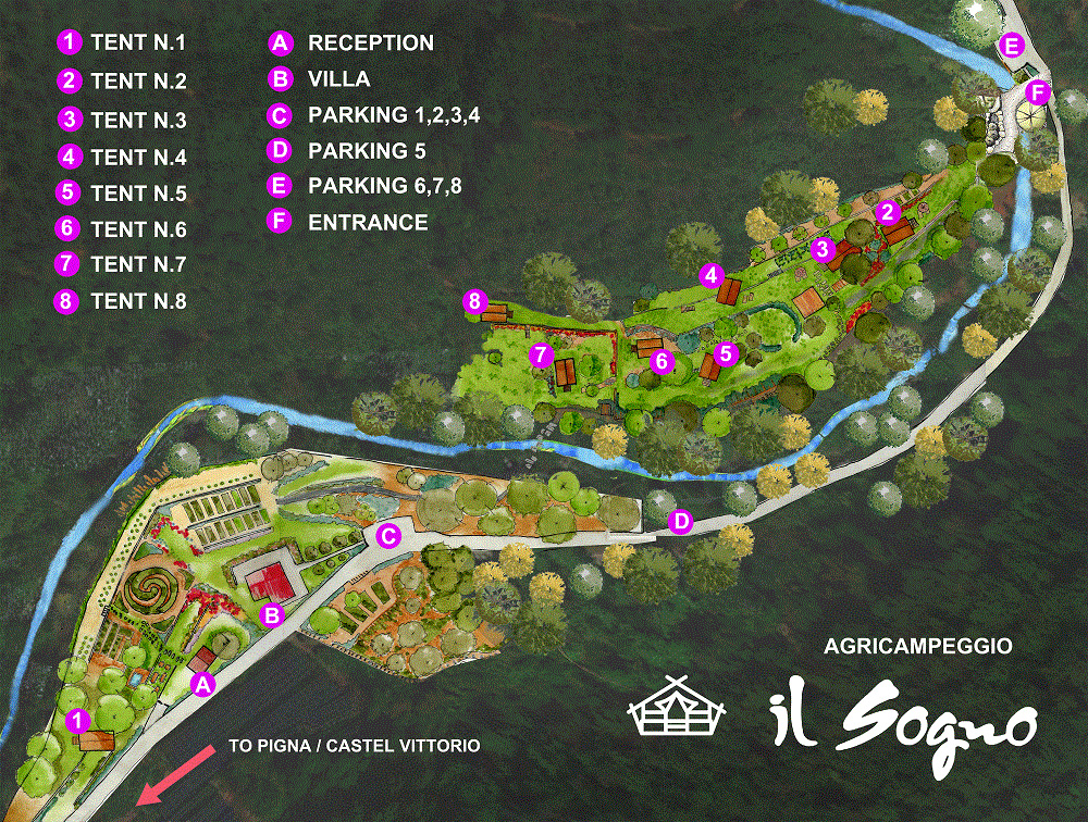 Plattegrond Il Sogno Liguria