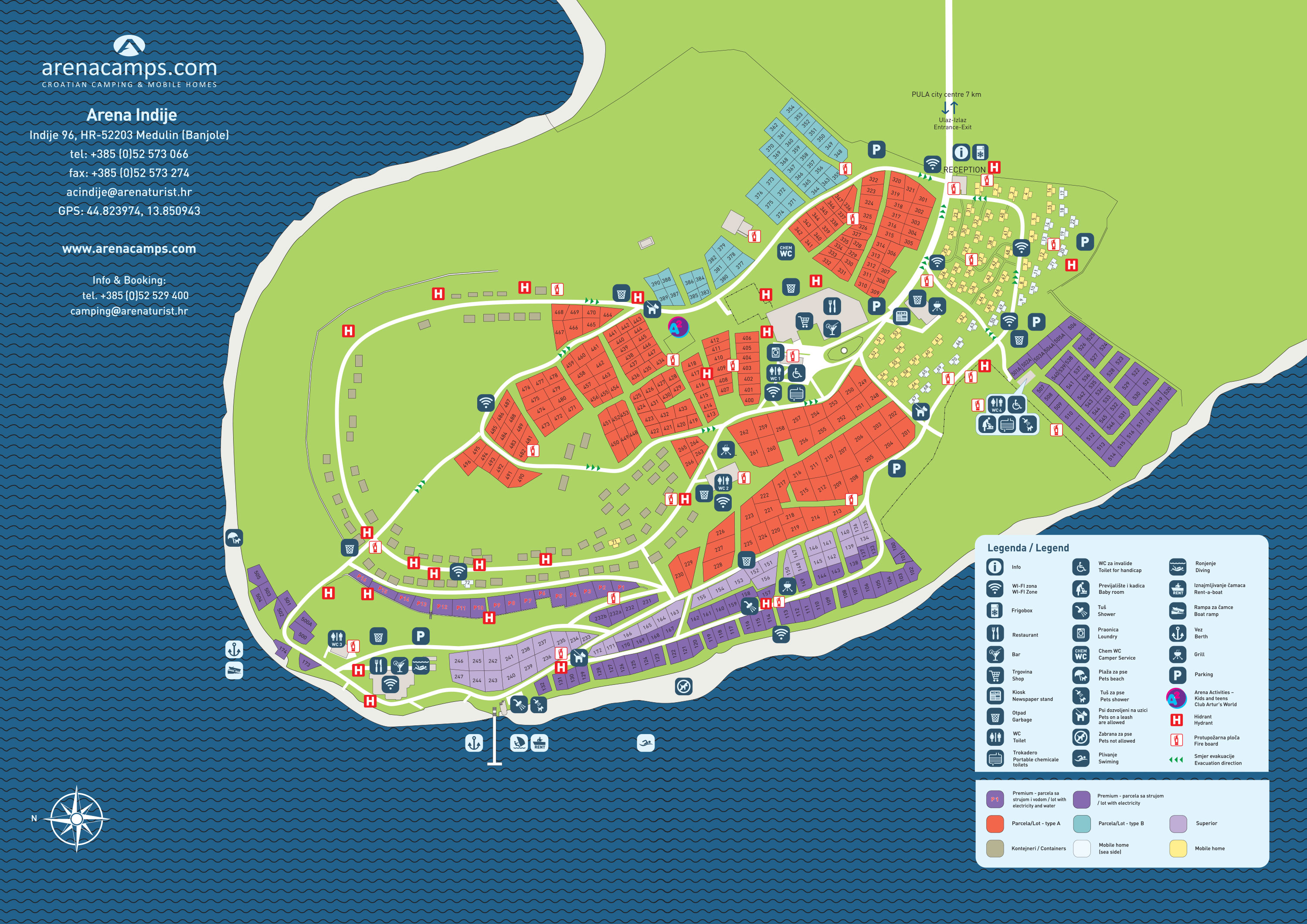 Plattegrond Indije