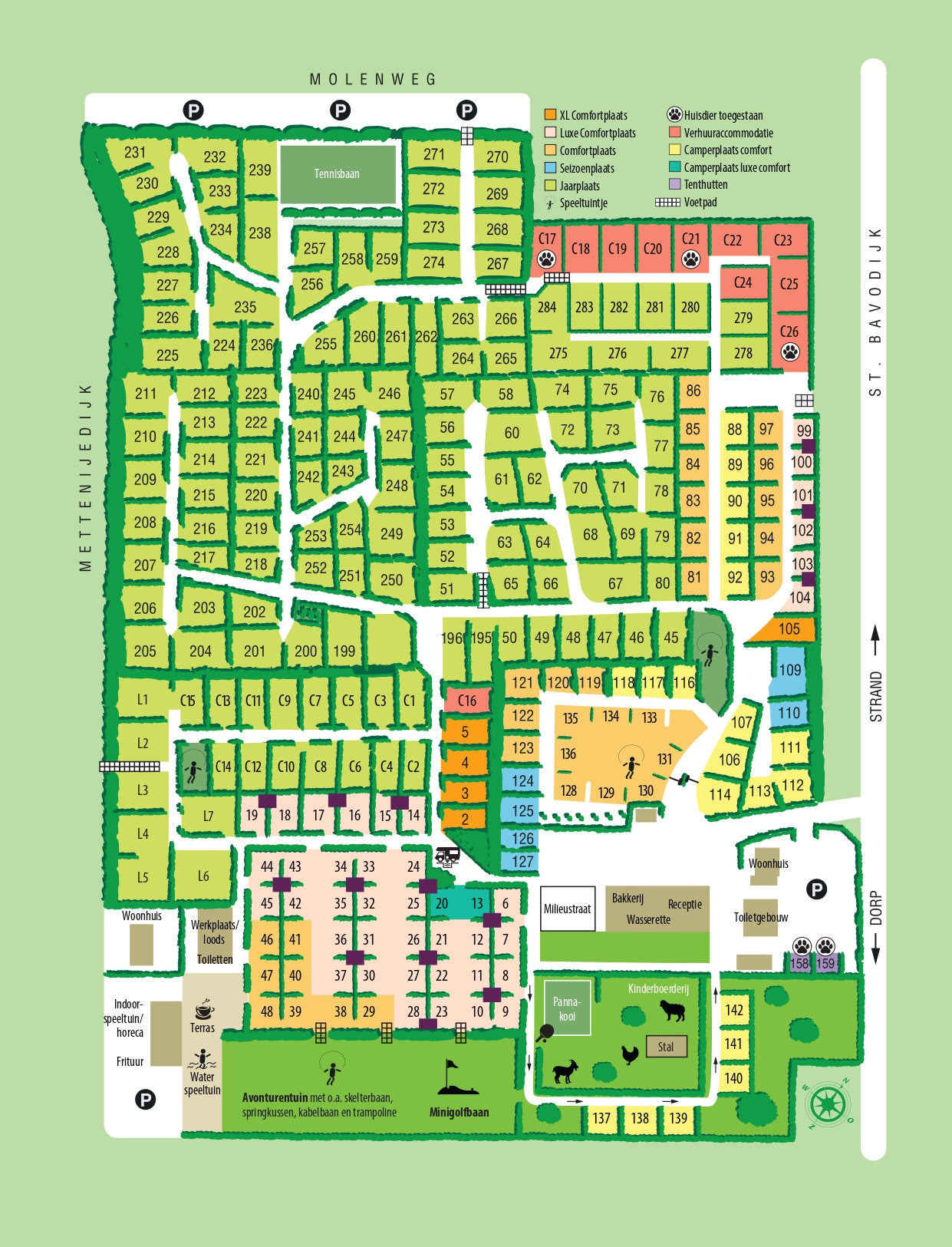 Plattegrond International