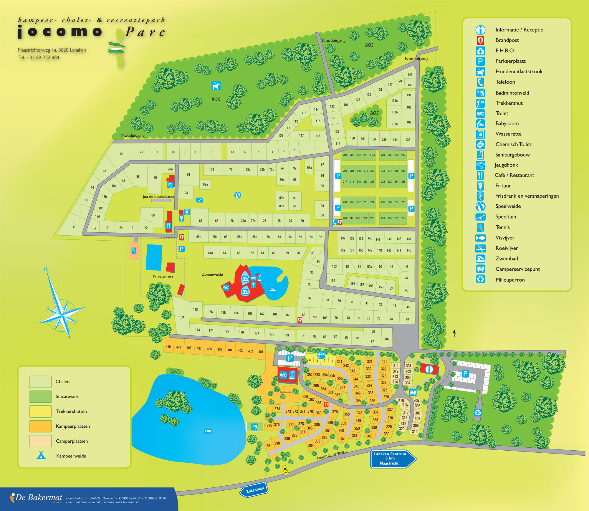 Plattegrond Jocomo Parc