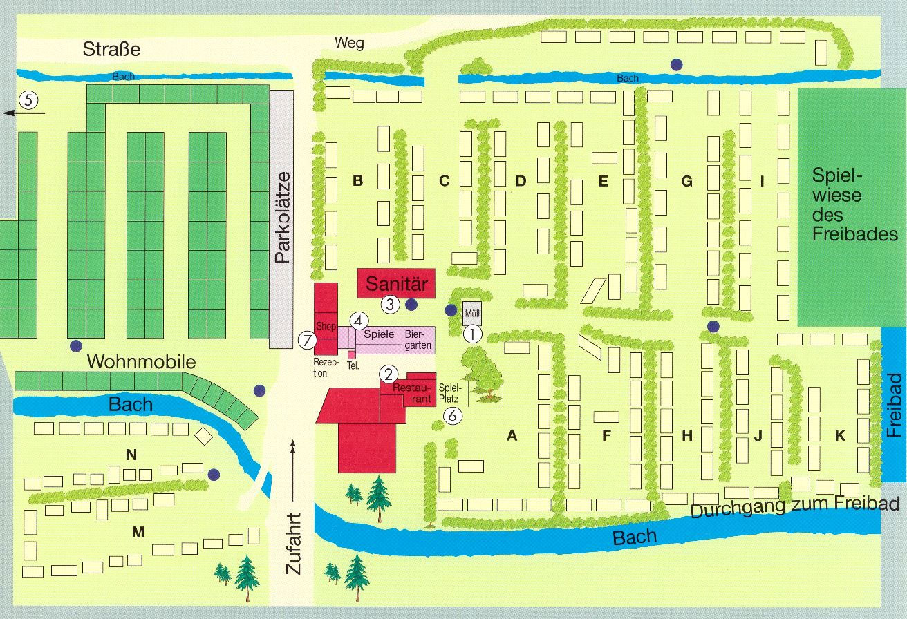 Plattegrond Kinzigtal