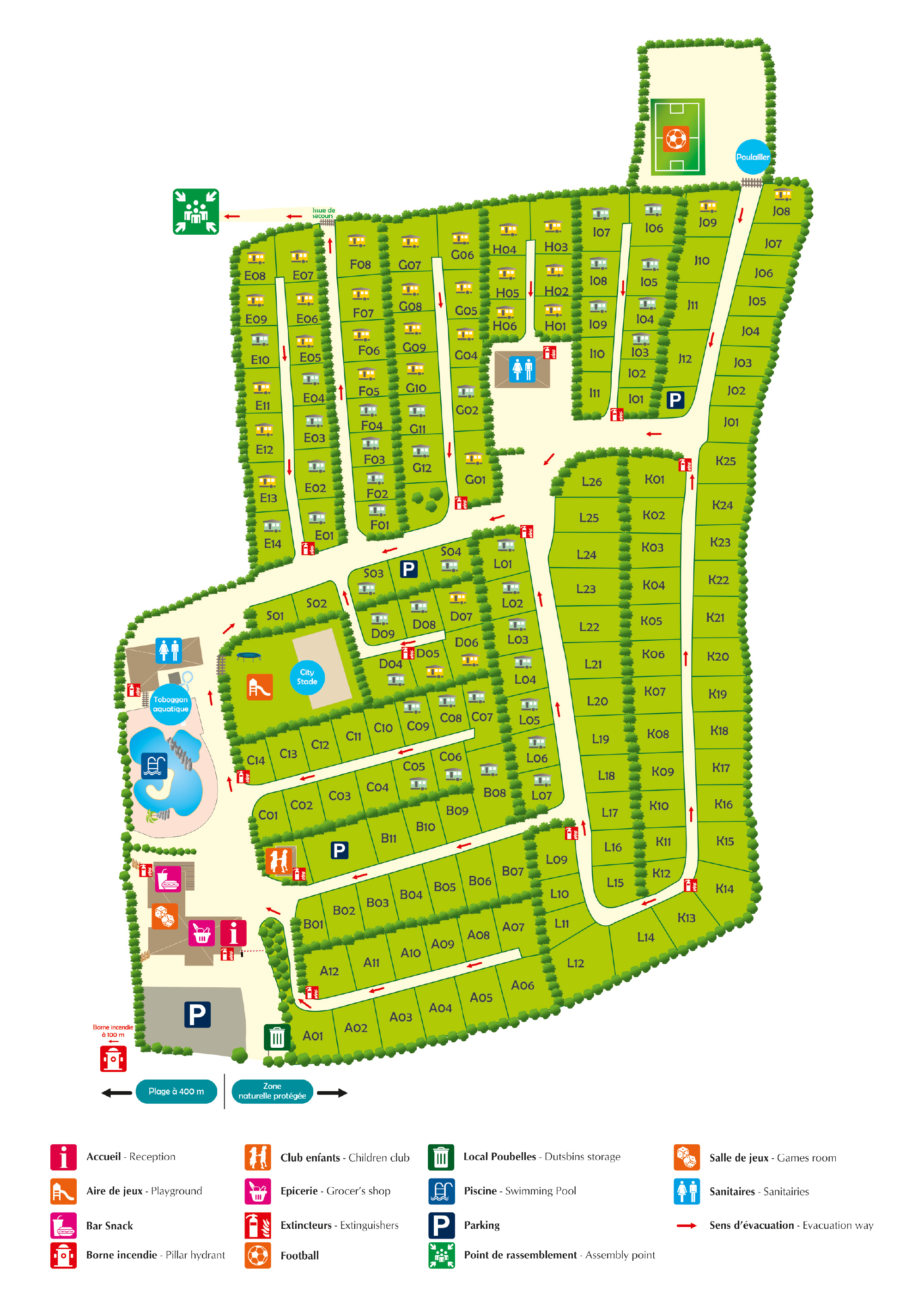 Plattegrond Kost-Ar-Moor