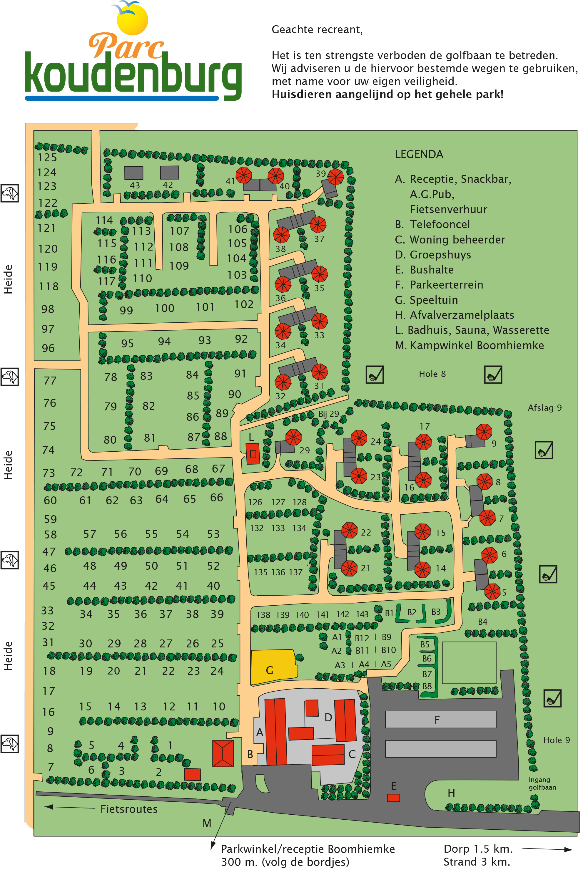 Plattegrond Koudenburg