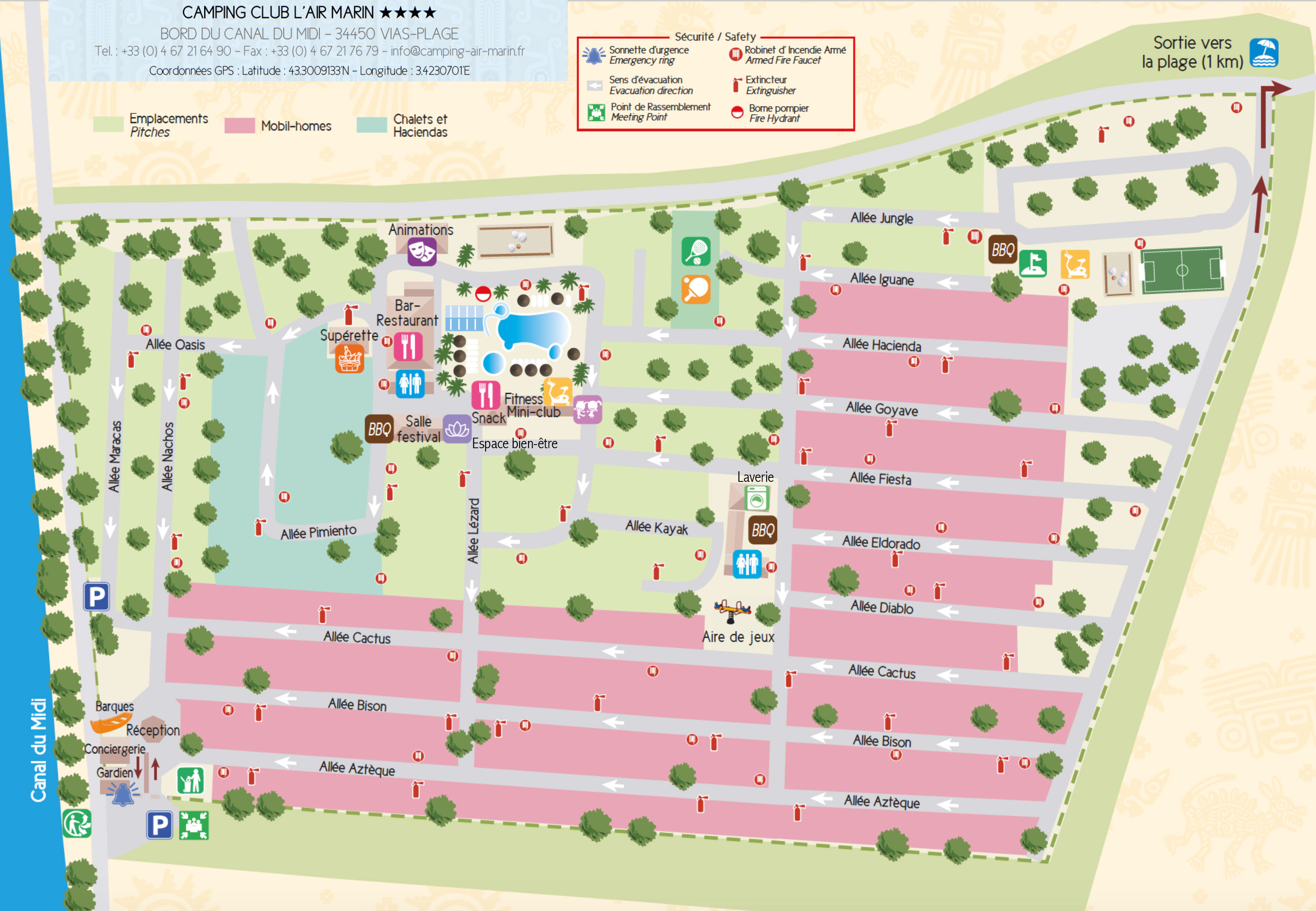 Plattegrond l'Air Marin