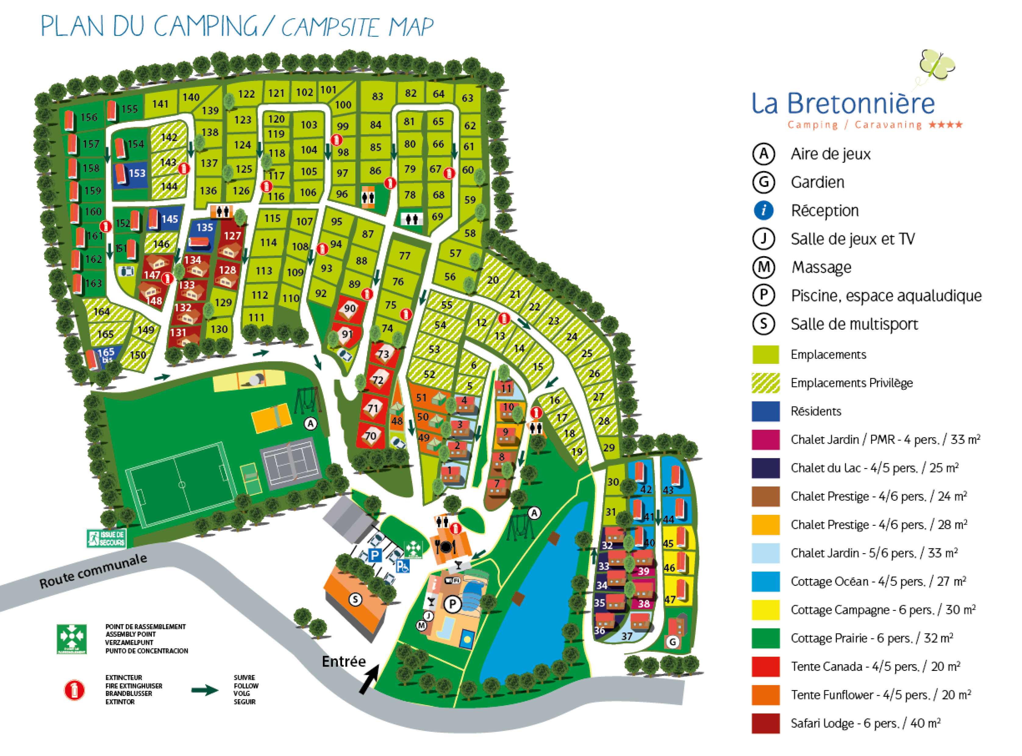 Plattegrond La Bretonnière