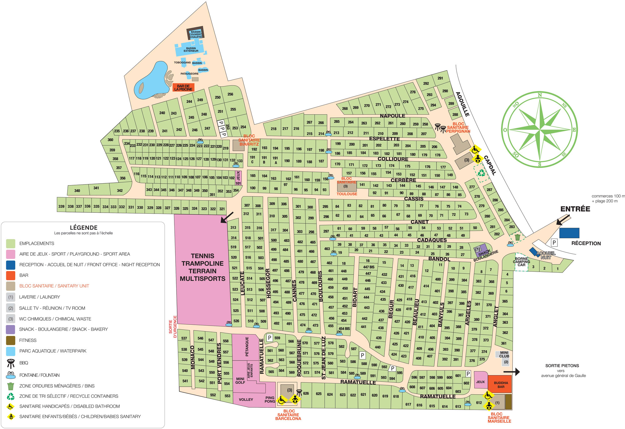 Plattegrond La Chapelle