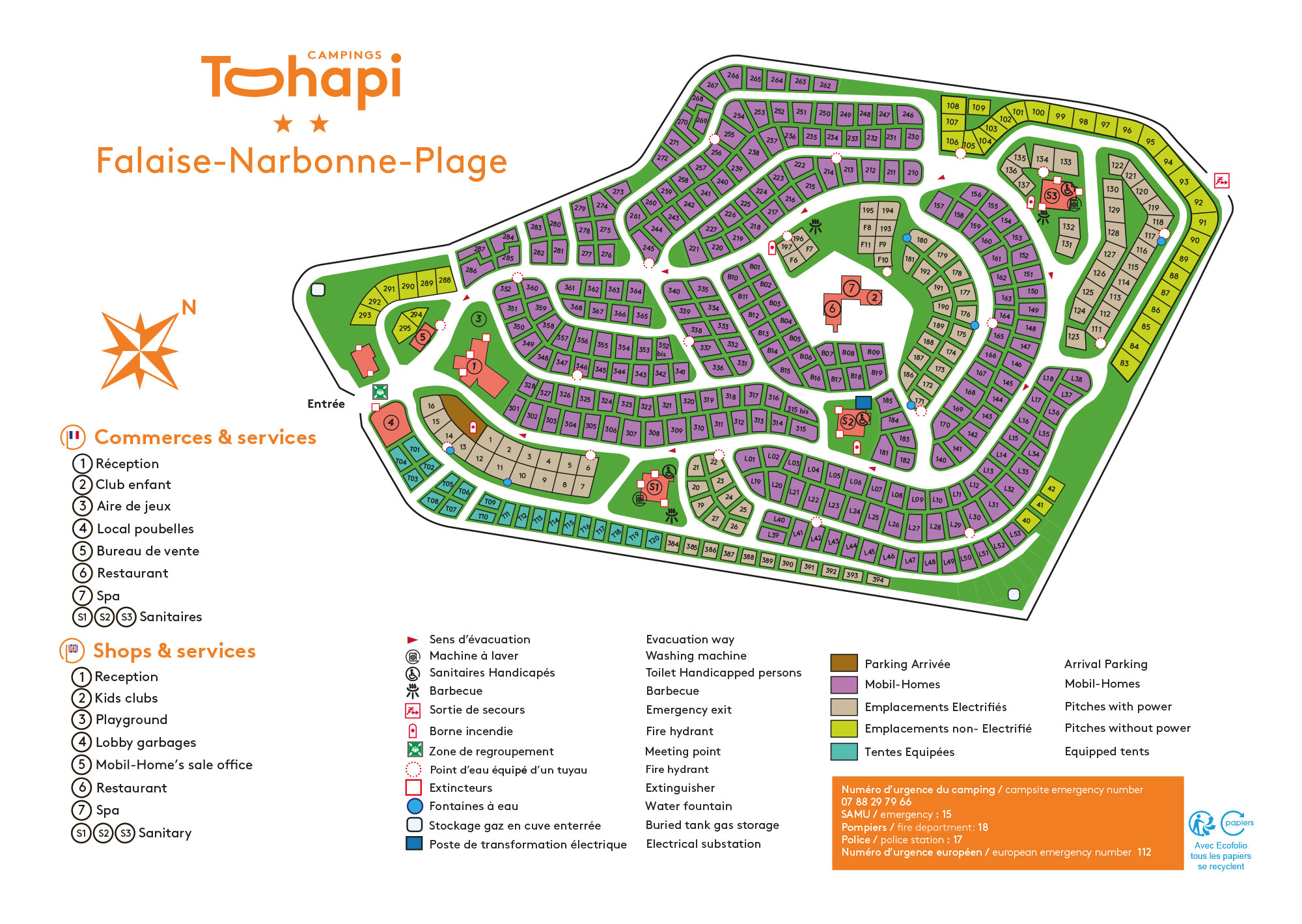 Plattegrond La Falaise