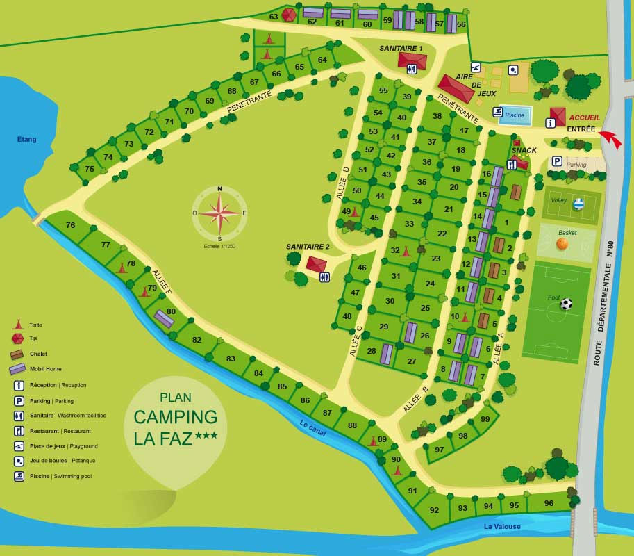 Plattegrond La Faz