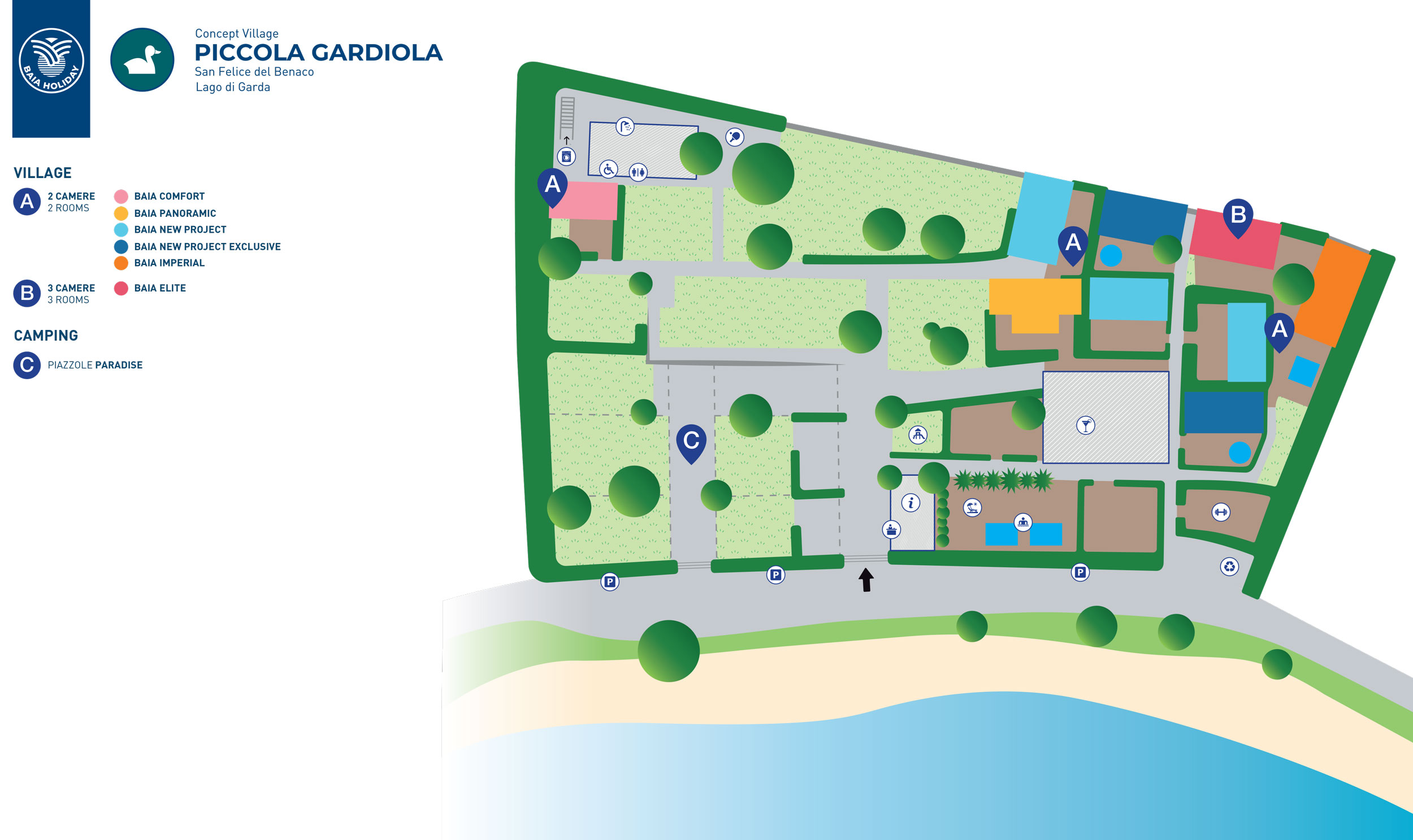 Plattegrond La Gardiola