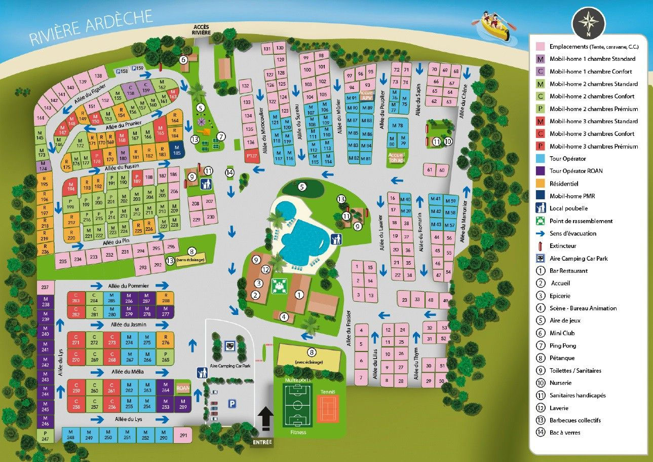 Plattegrond La Grand'Terre