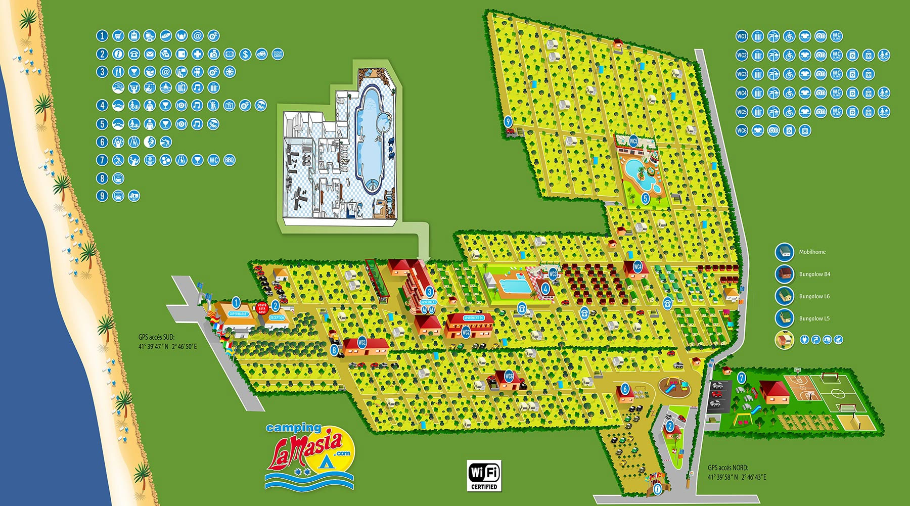 Plattegrond La Masia