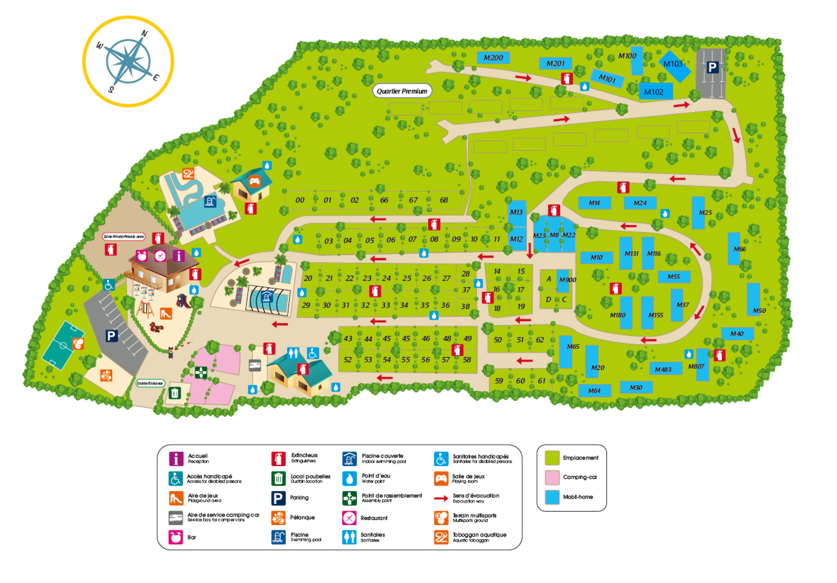 Plattegrond La Pelonie