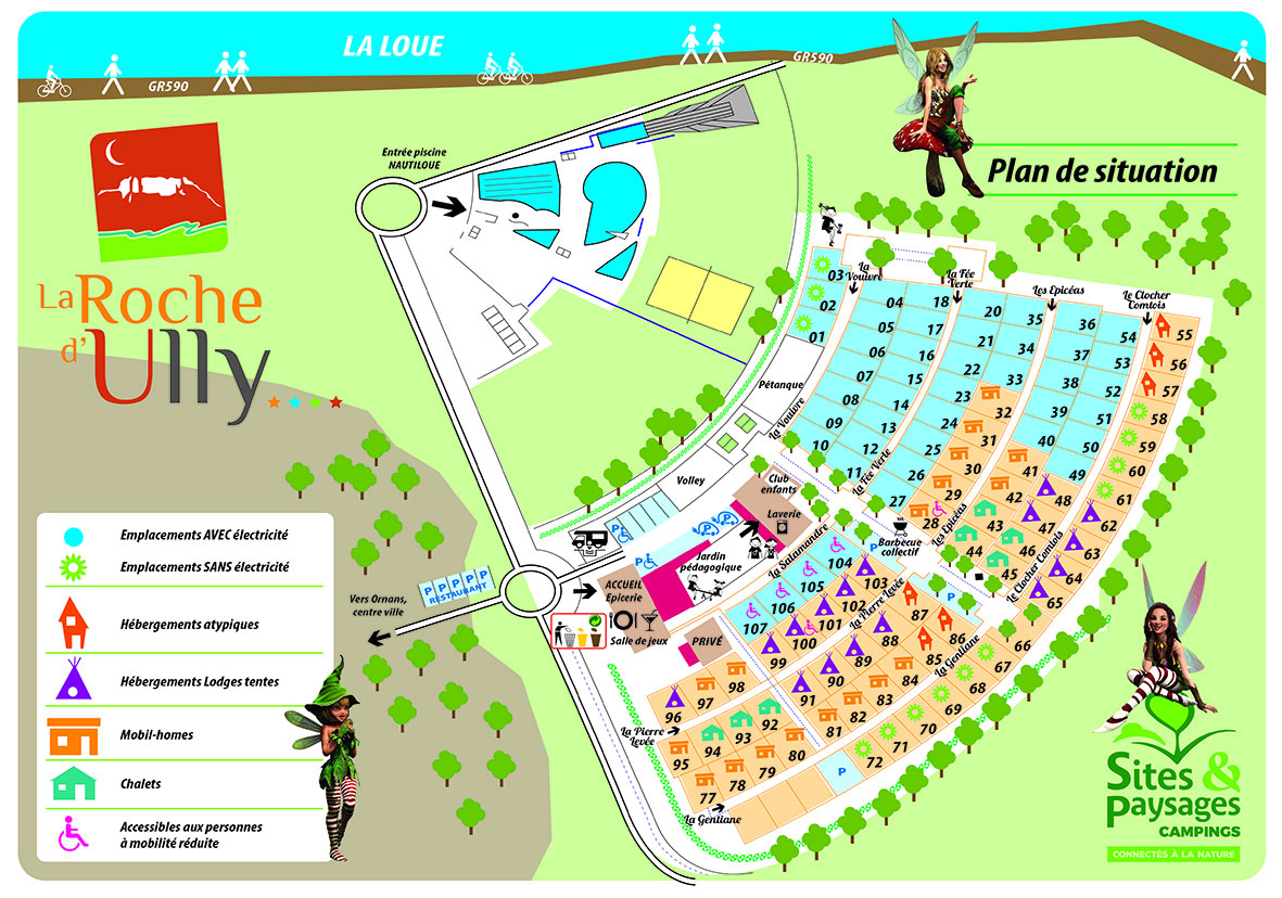 Plattegrond La Roche d'Ully