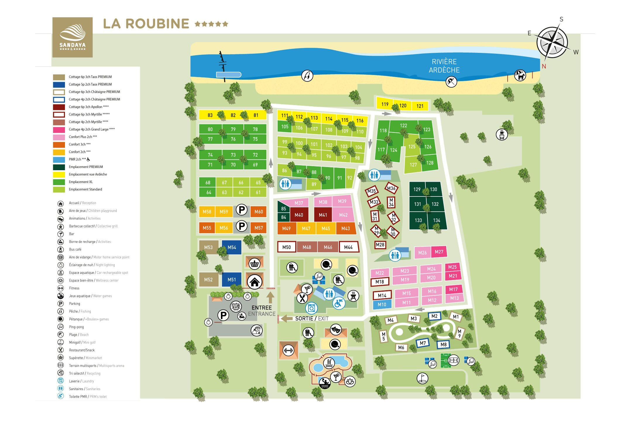 Plattegrond La Roubine