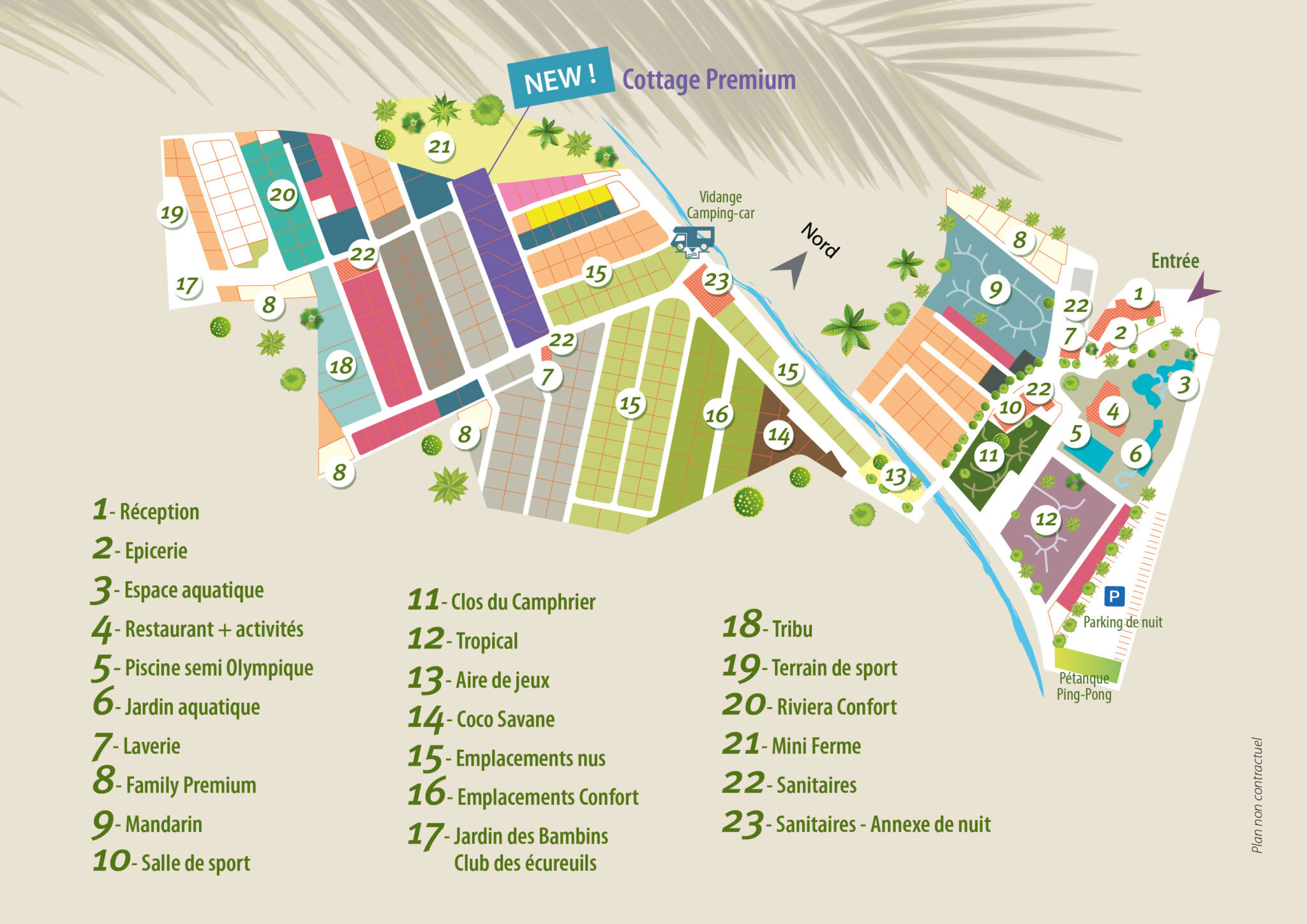 Plattegrond La Sardane