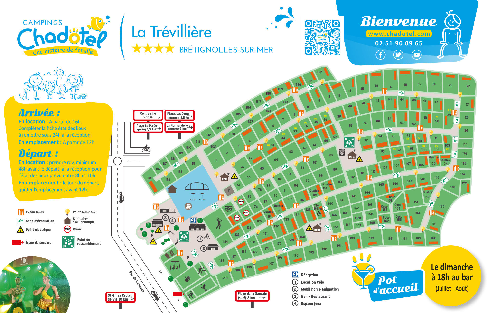 Plattegrond La Trévillière