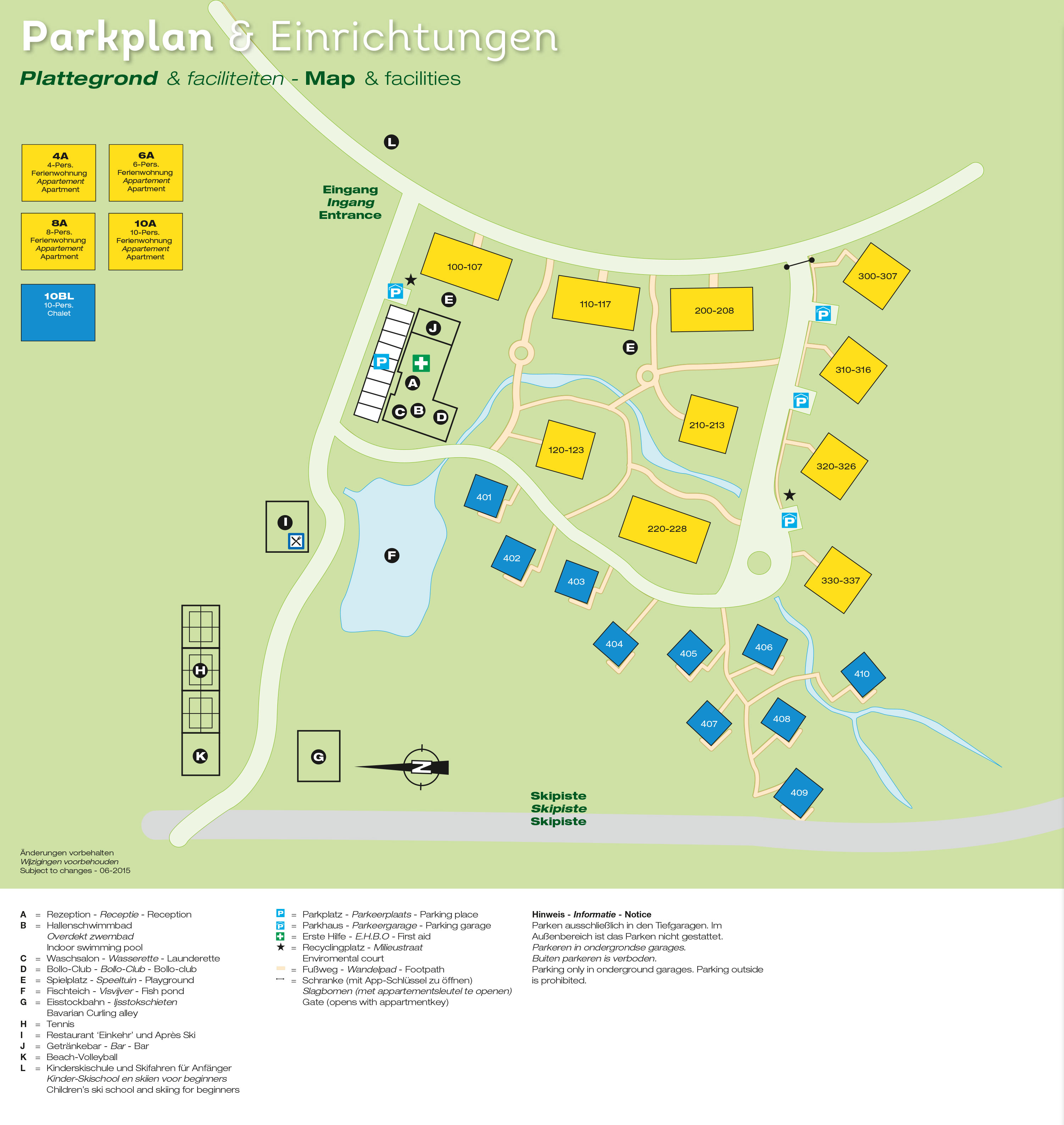 Plattegrond Landal Bad Kleinkirchheim