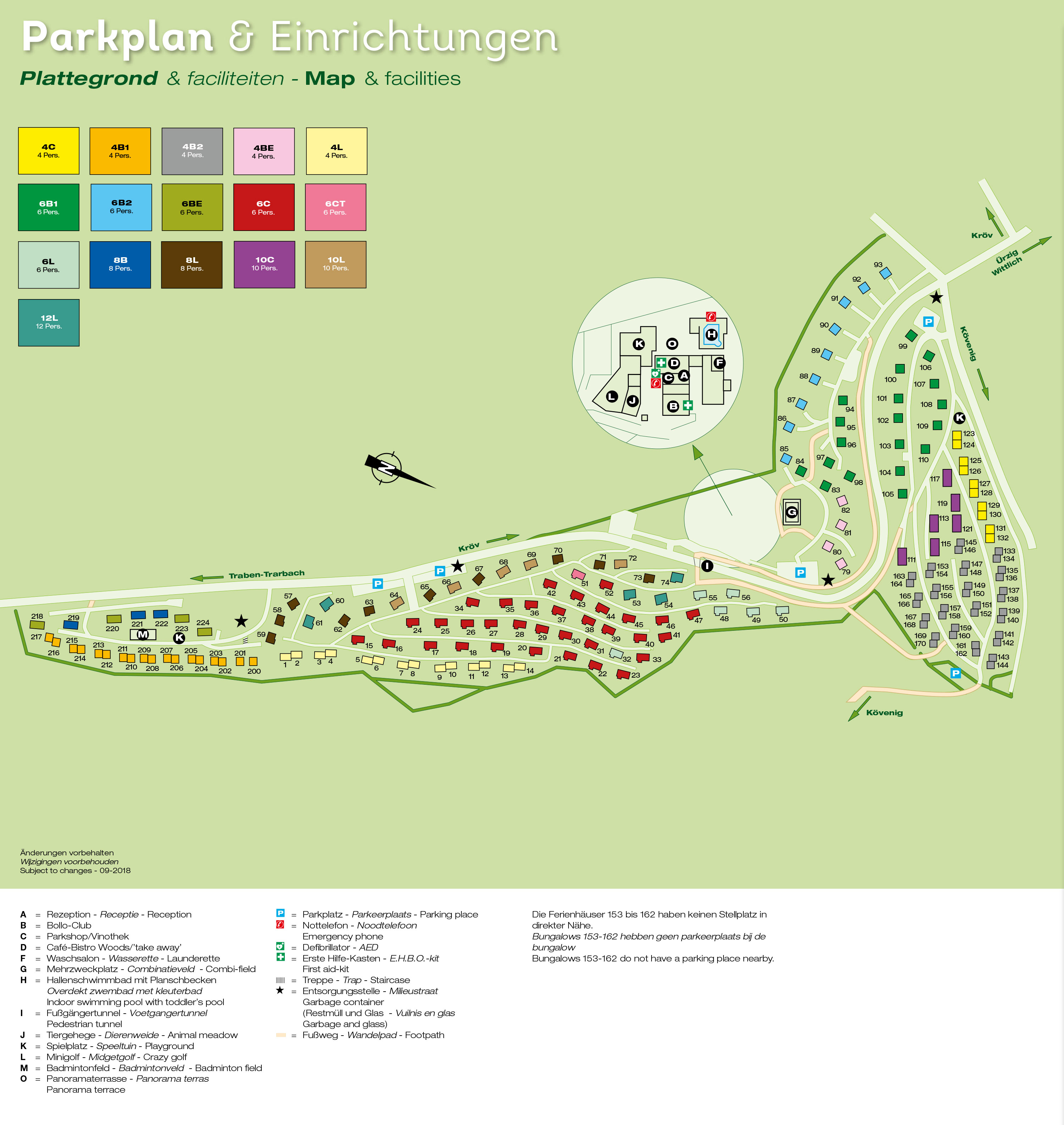 Plattegrond Landal Mont Royal